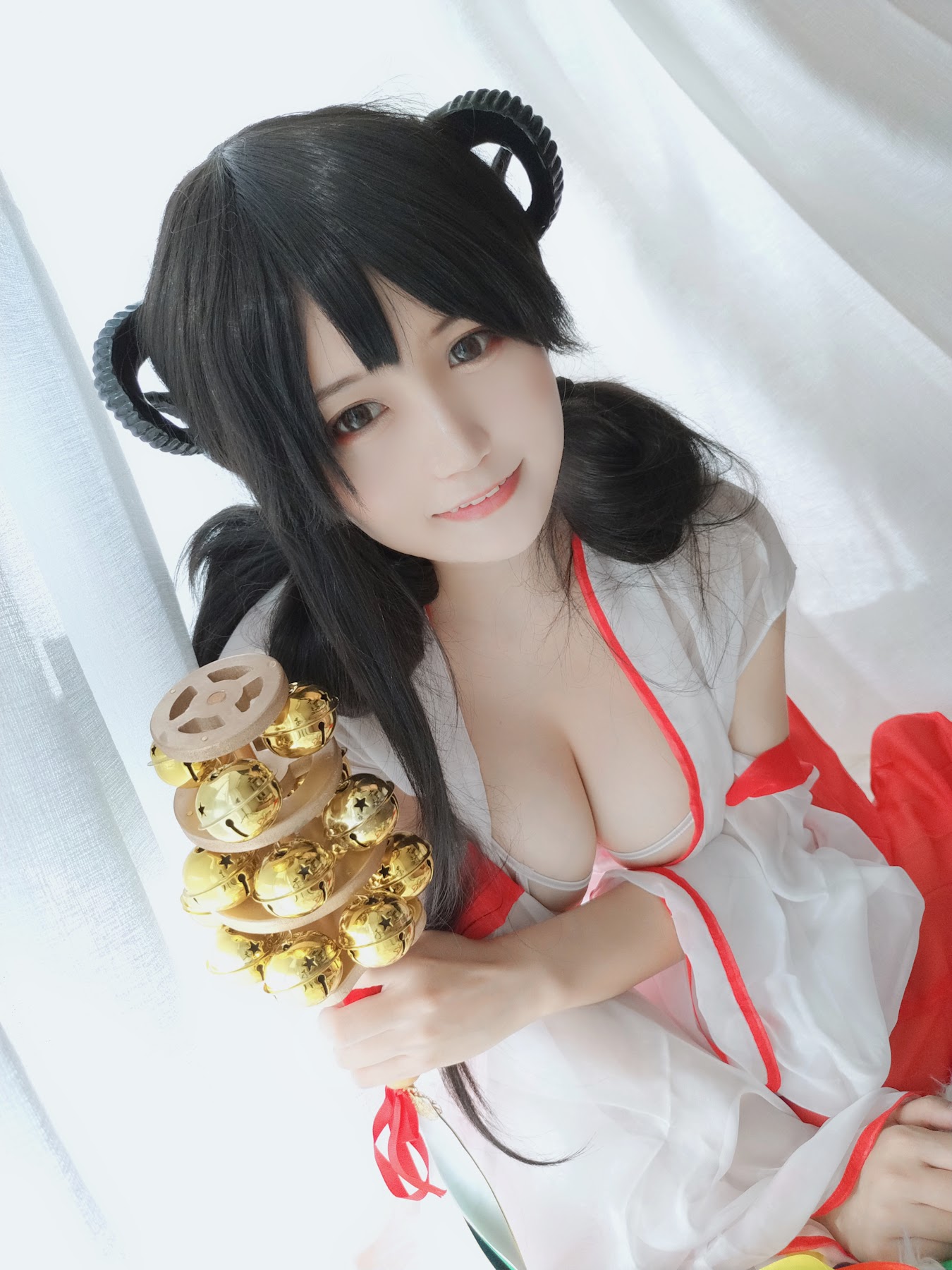 Coser@小仓千代w No.008 有点不对劲的巫女 - P7