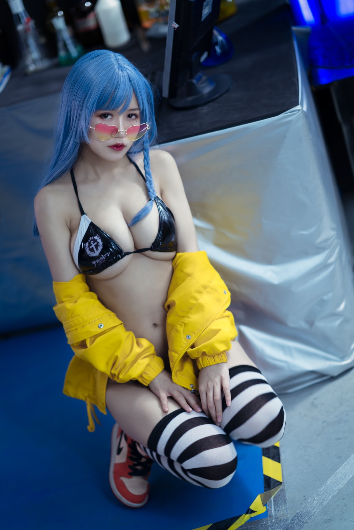 Coser@小仓千代w No.009 6月舰长写真 - P5
