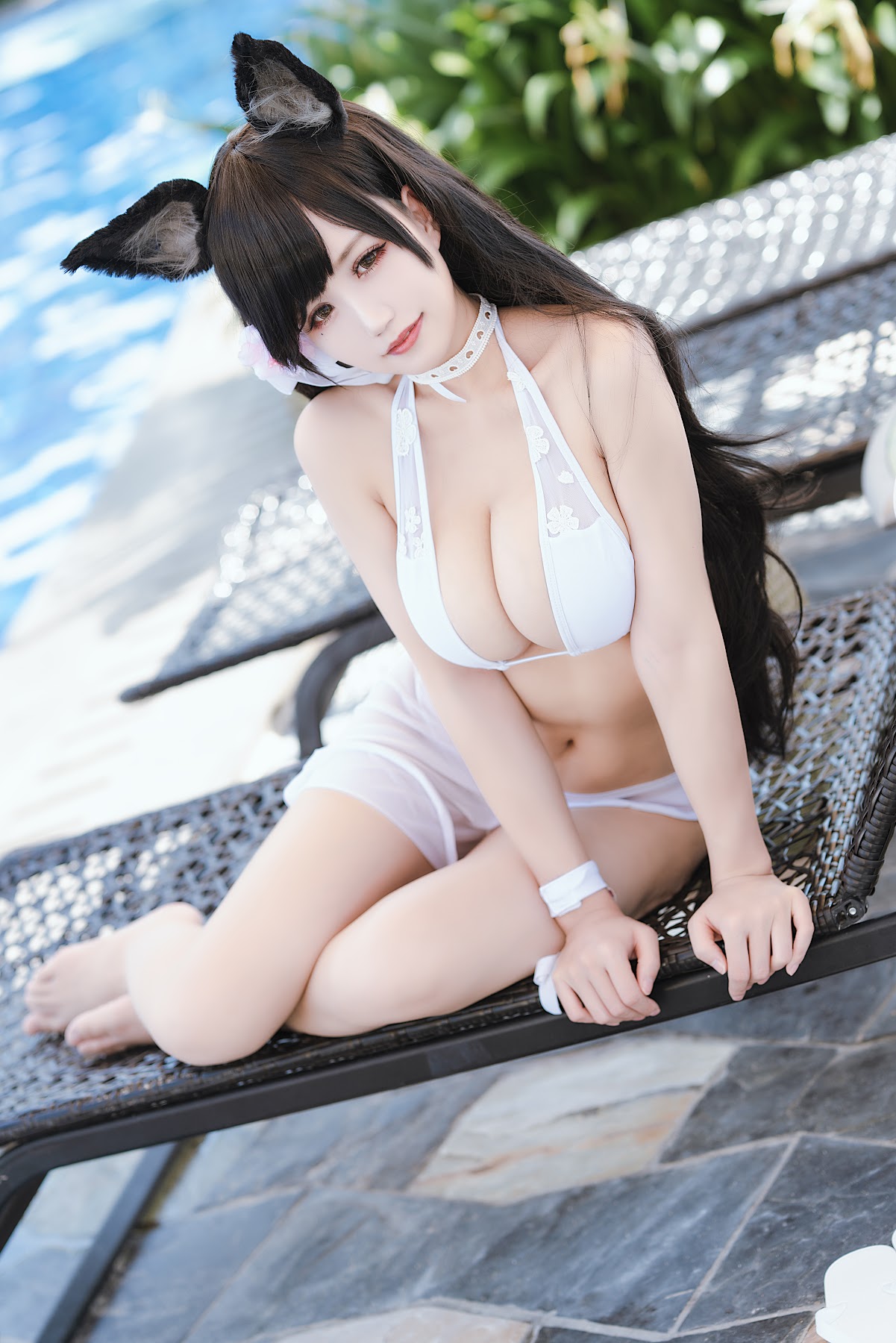 Coser@小仓千代w No.010 7月舰长爱宕泳装 - P10