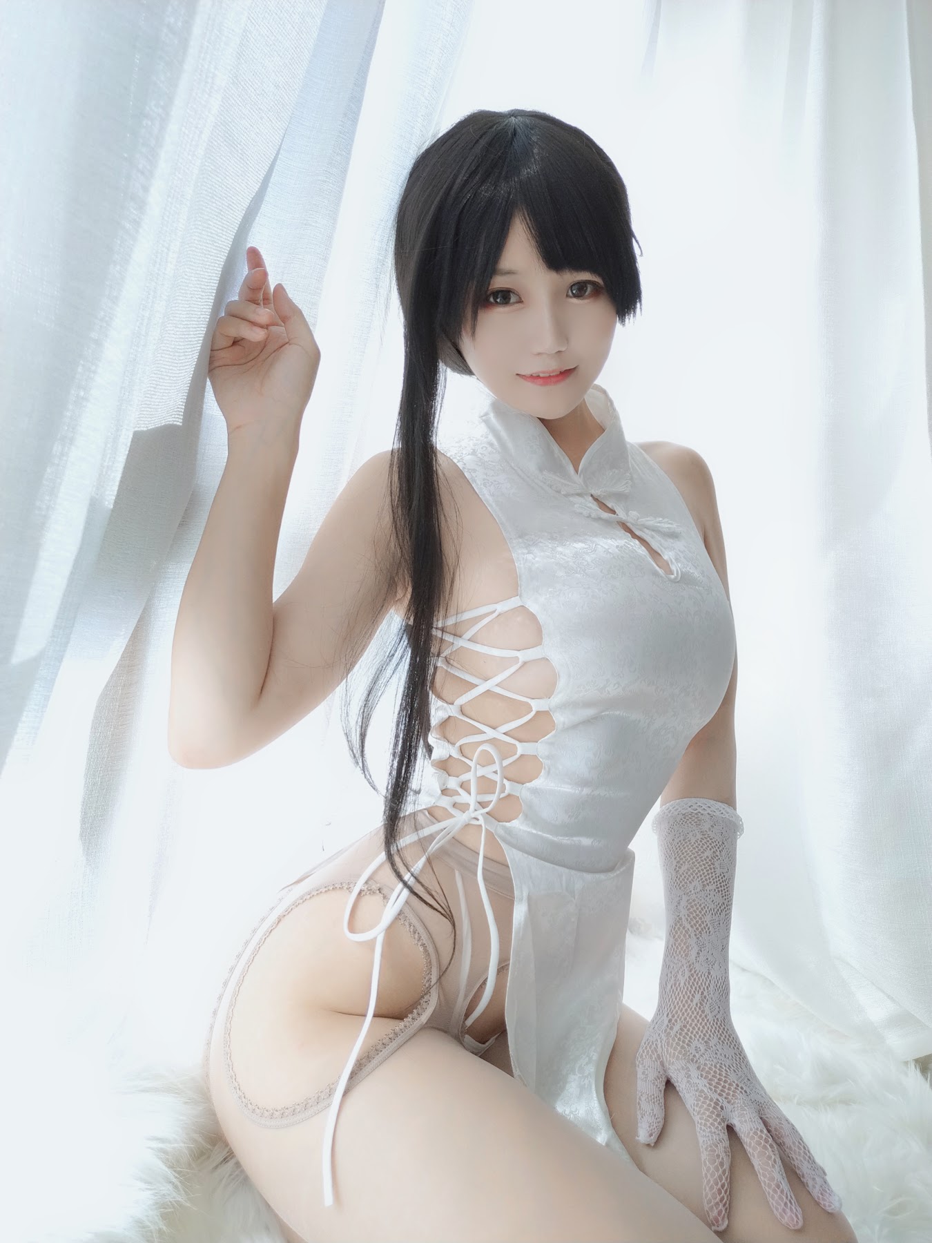 Coser@小仓千代w No.012 旗袍 - P13