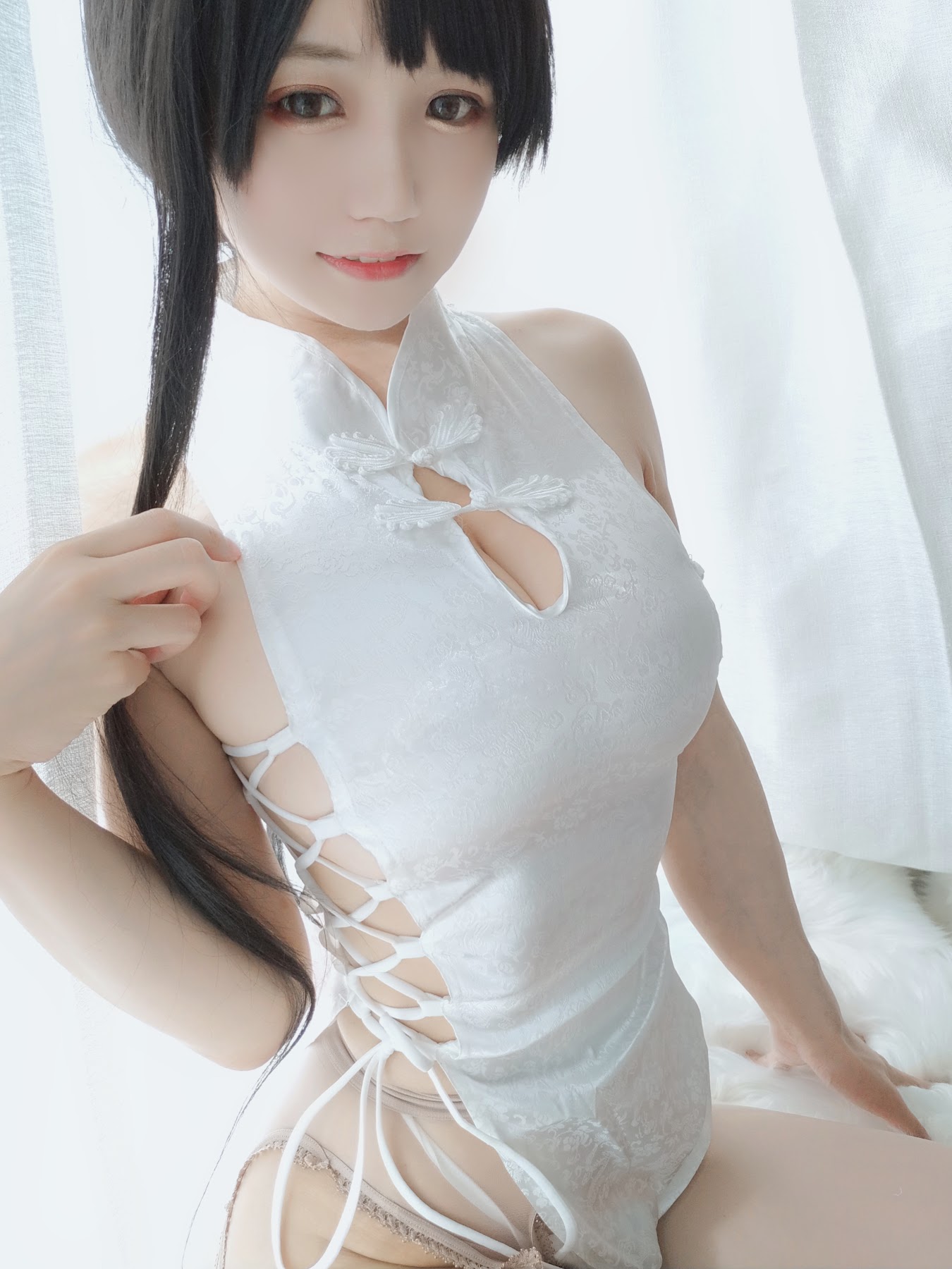 Coser@小仓千代w No.012 旗袍 - P28