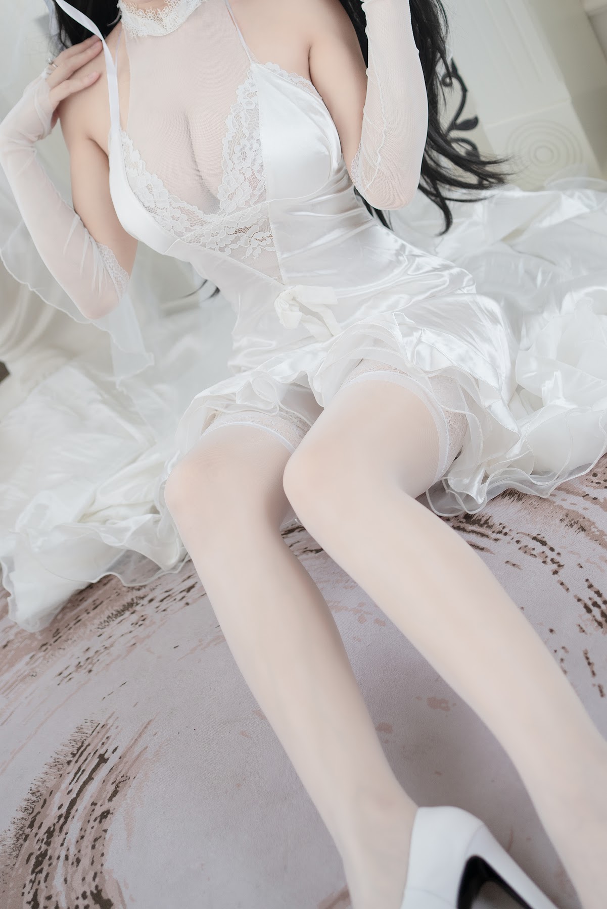 Coser@小仓千代w No.015 爱宕婚纱 - P10
