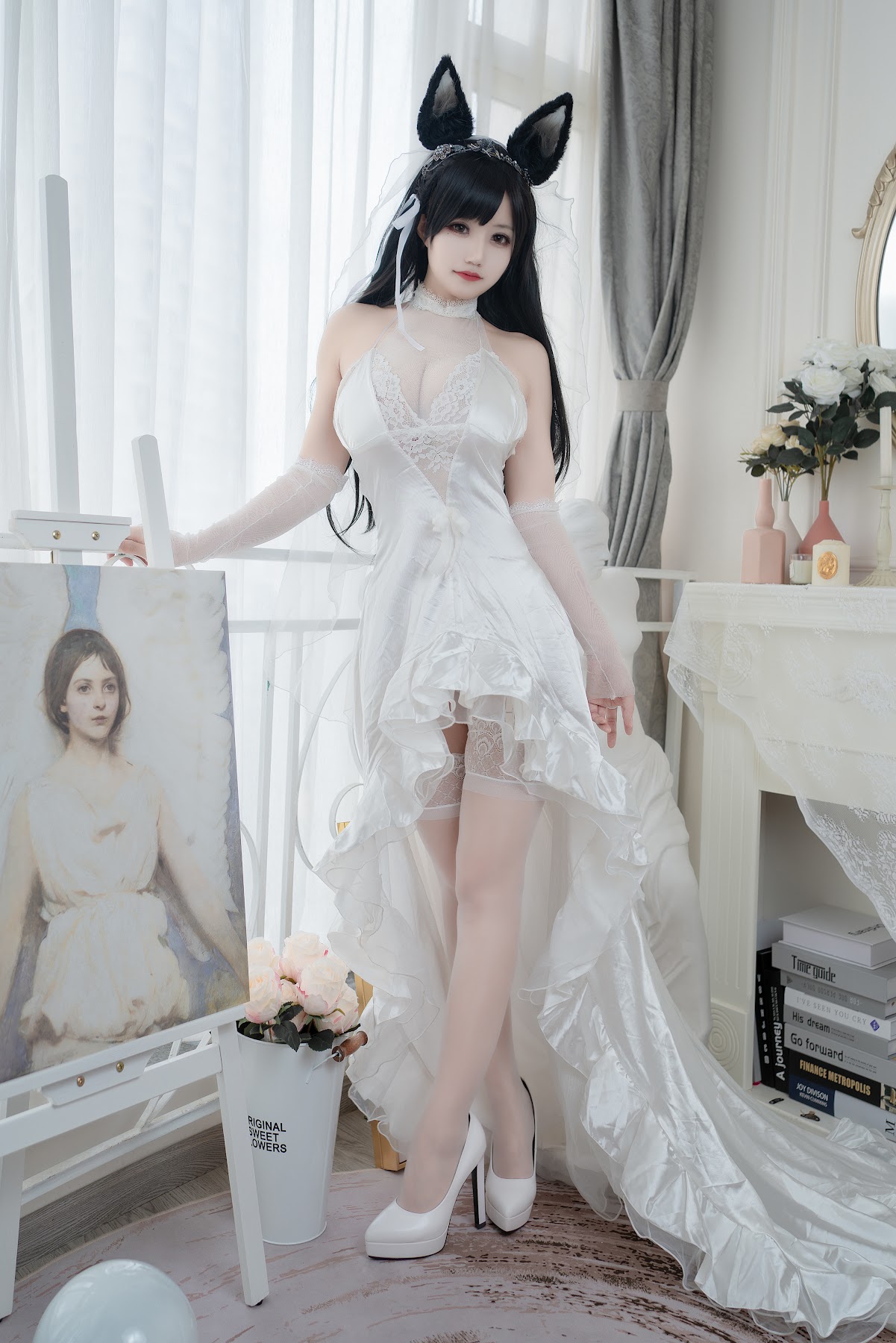 Coser@小仓千代w No.015 爱宕婚纱 - P11