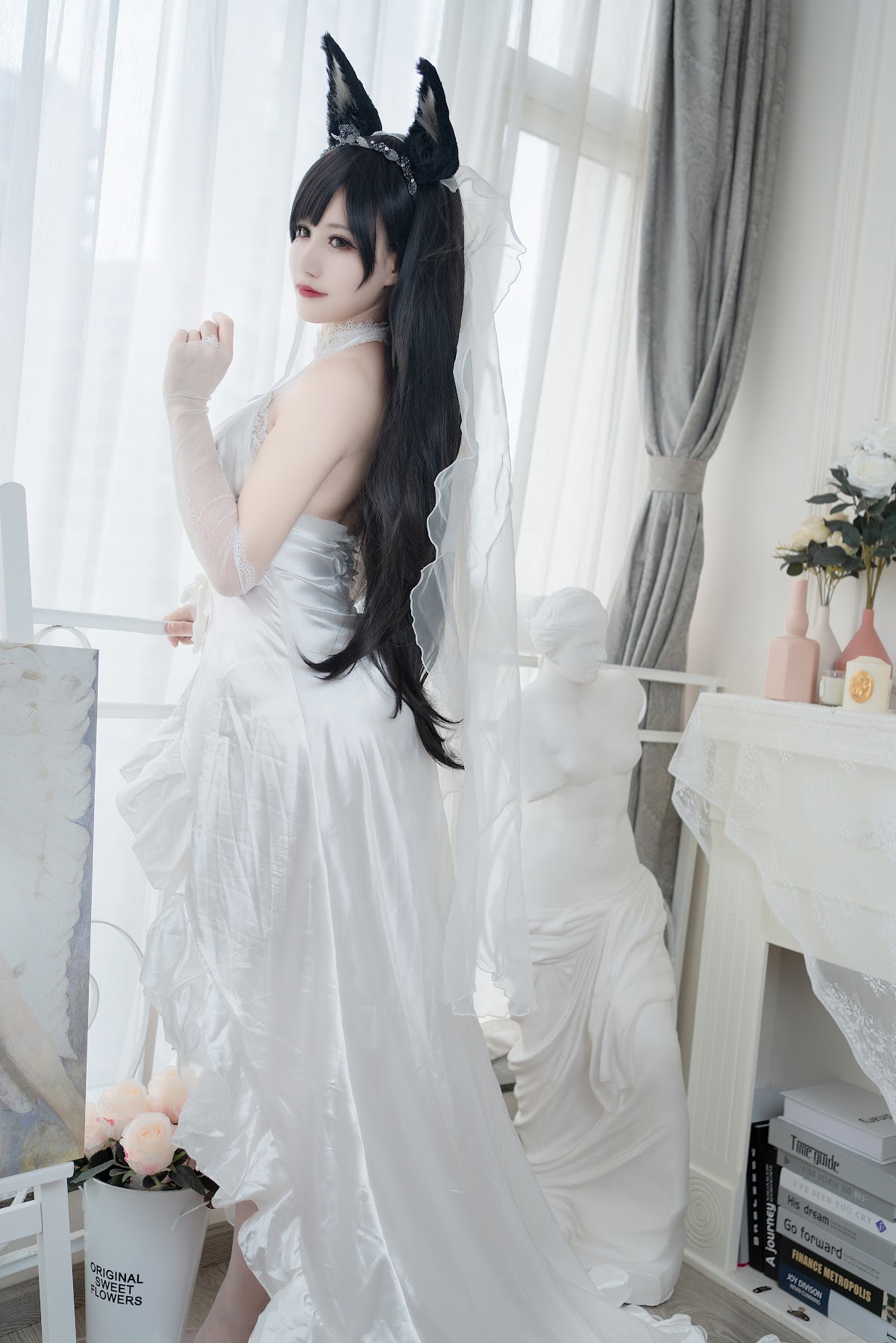 Coser@小仓千代w No.015 爱宕婚纱 - P12