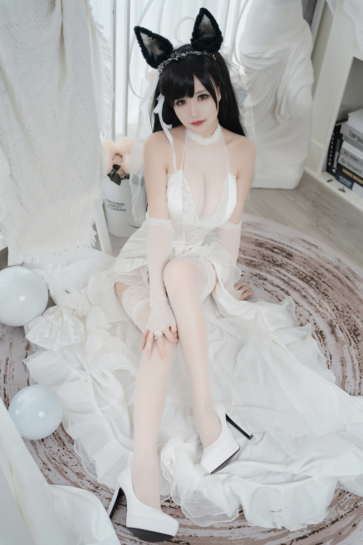 Coser@小仓千代w No.015 爱宕婚纱 - P15