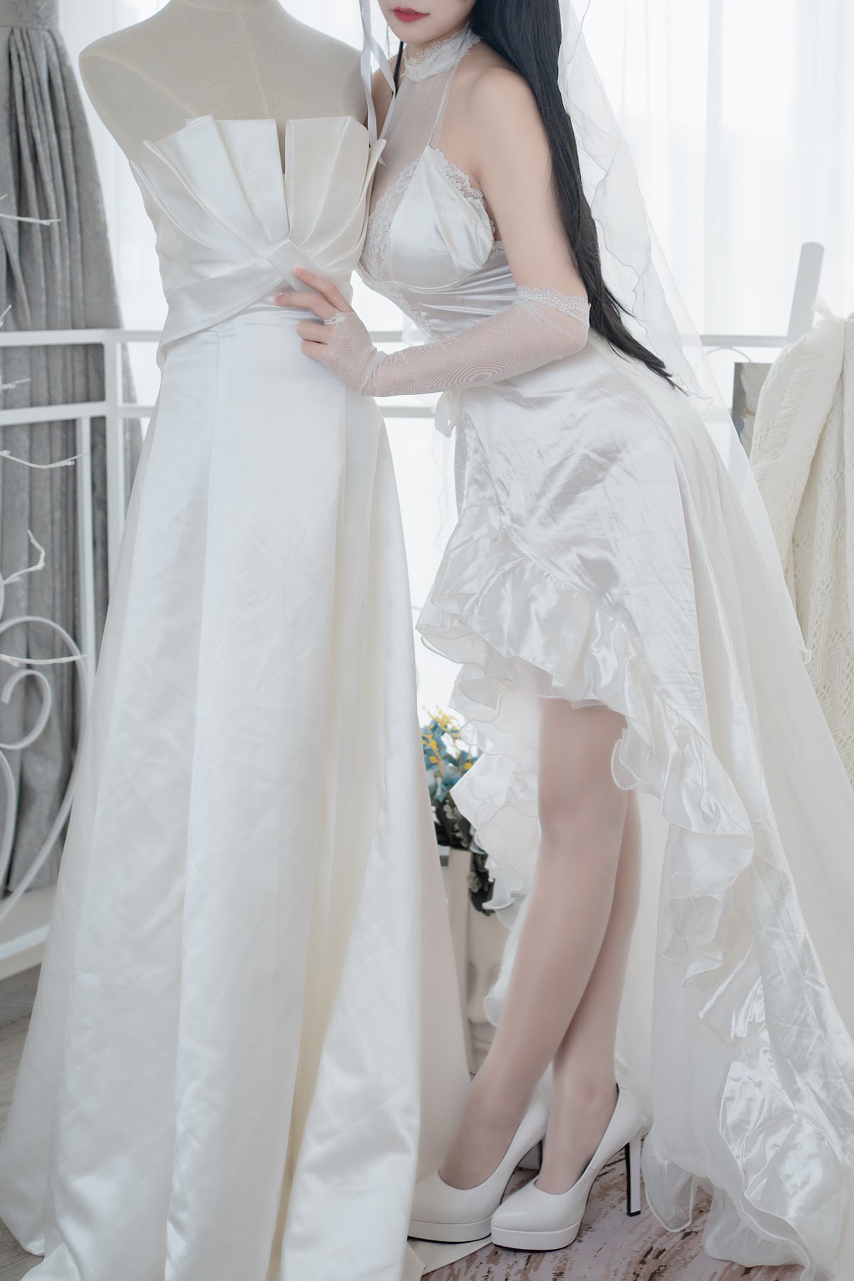 Coser@小仓千代w No.015 爱宕婚纱 - P16