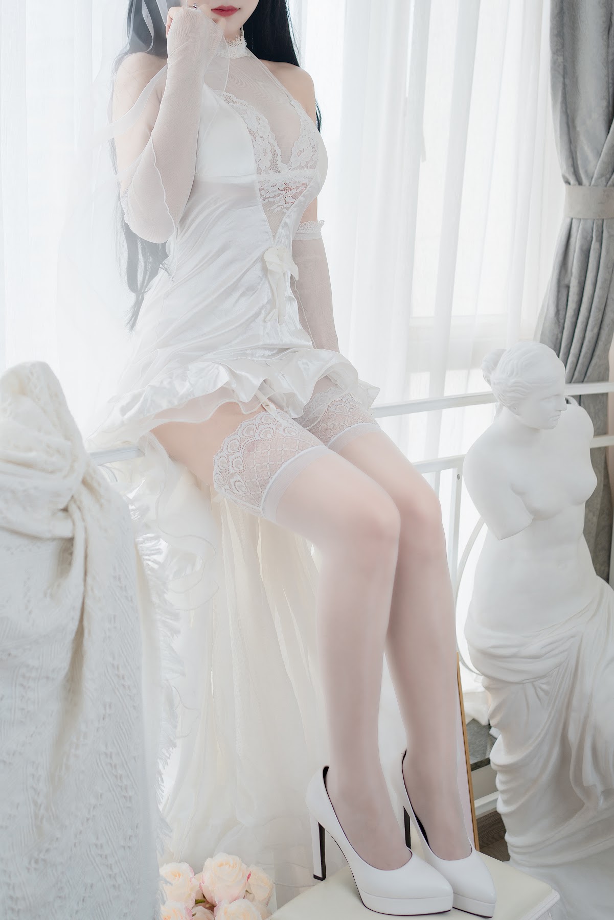 Coser@小仓千代w No.015 爱宕婚纱 - P19