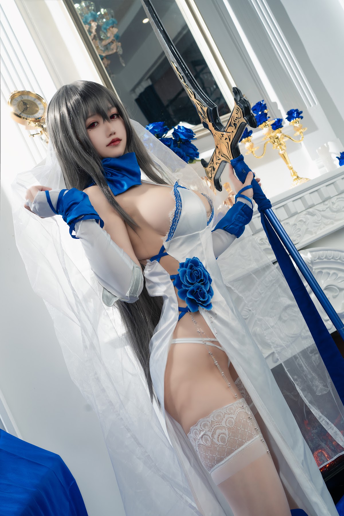 Coser@小仓千代w No.027 路易九世礼服 - P14