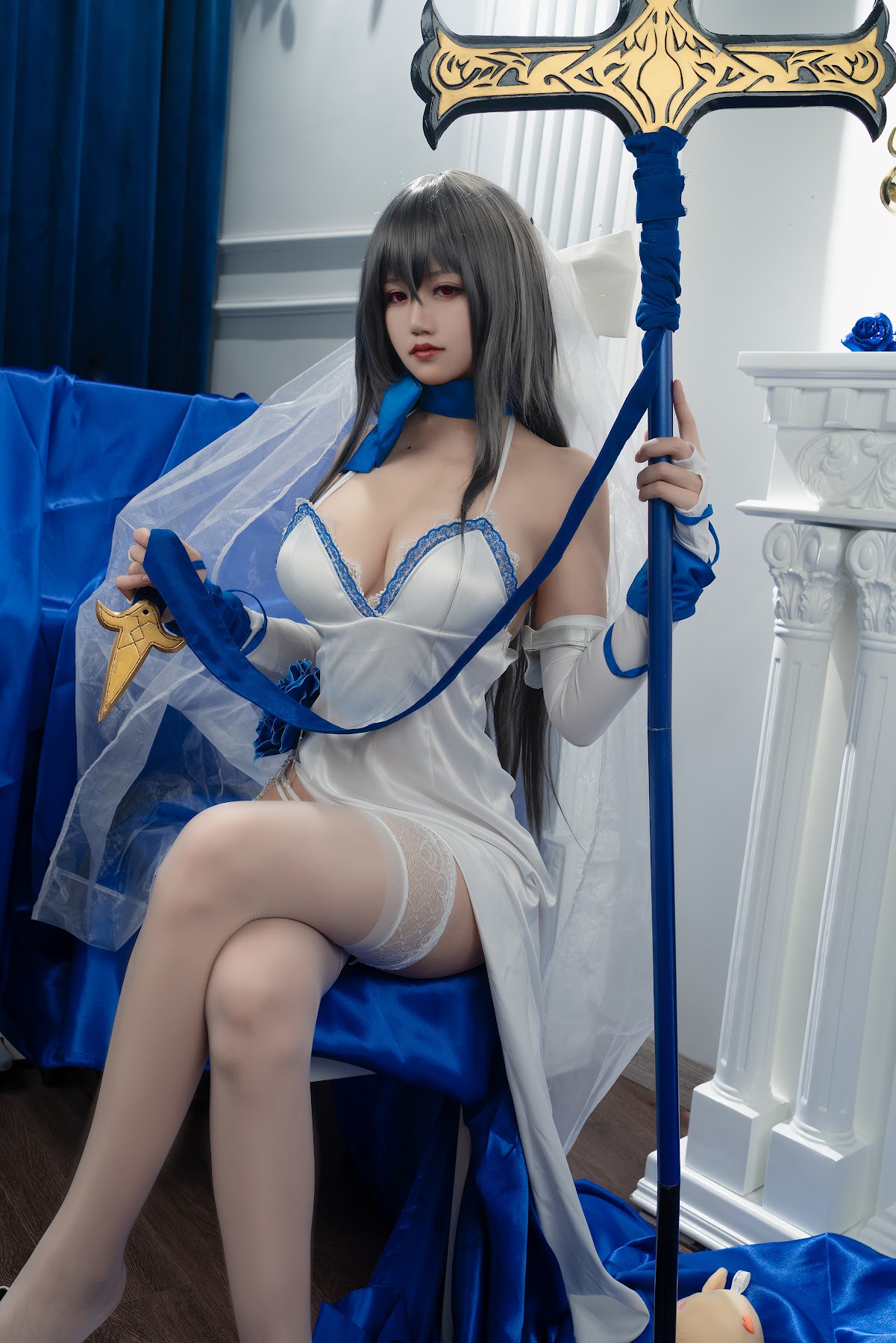 Coser@小仓千代w No.027 路易九世礼服 - P8