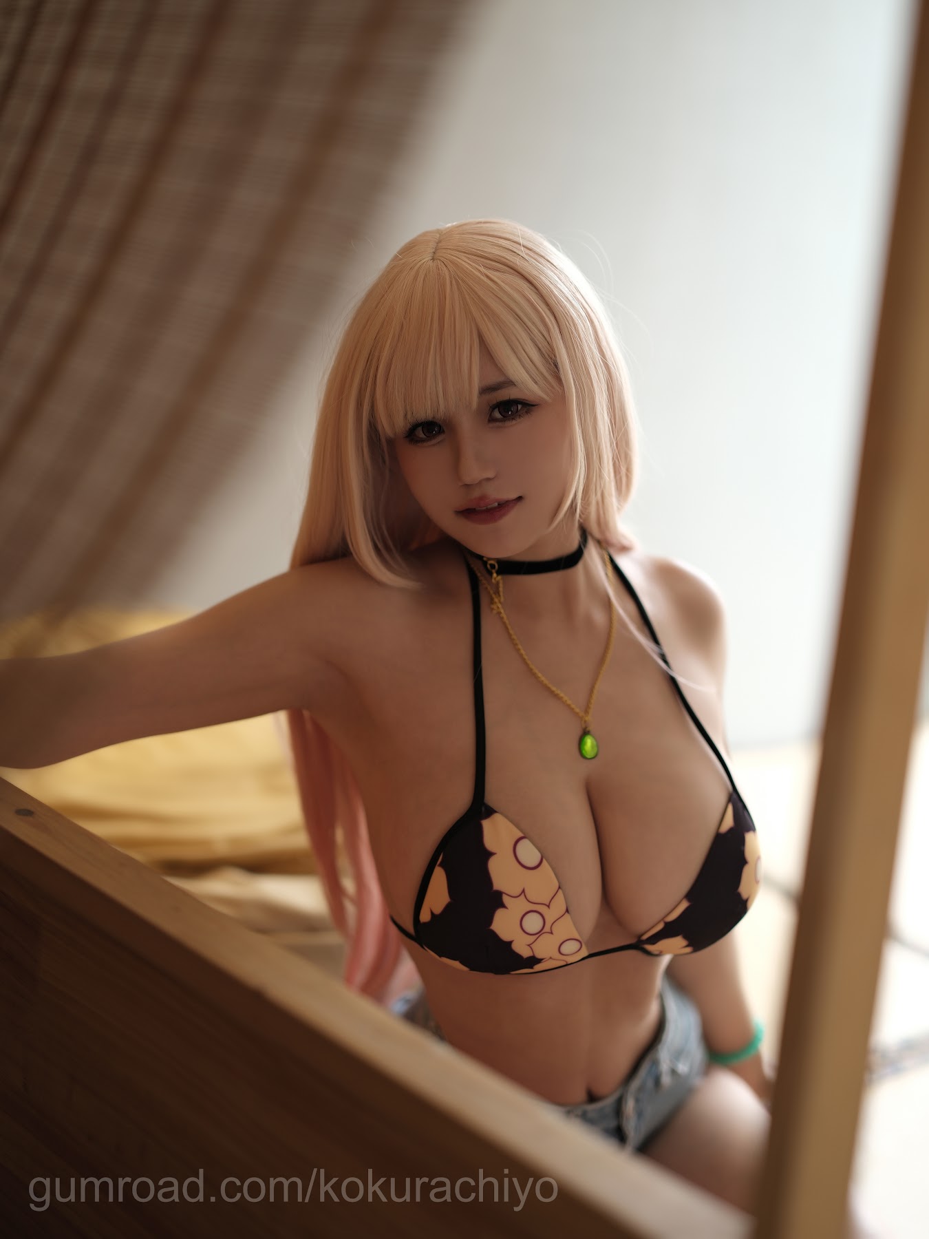 Coser@小仓千代w No.026 喜多川海夢泳装 - P7