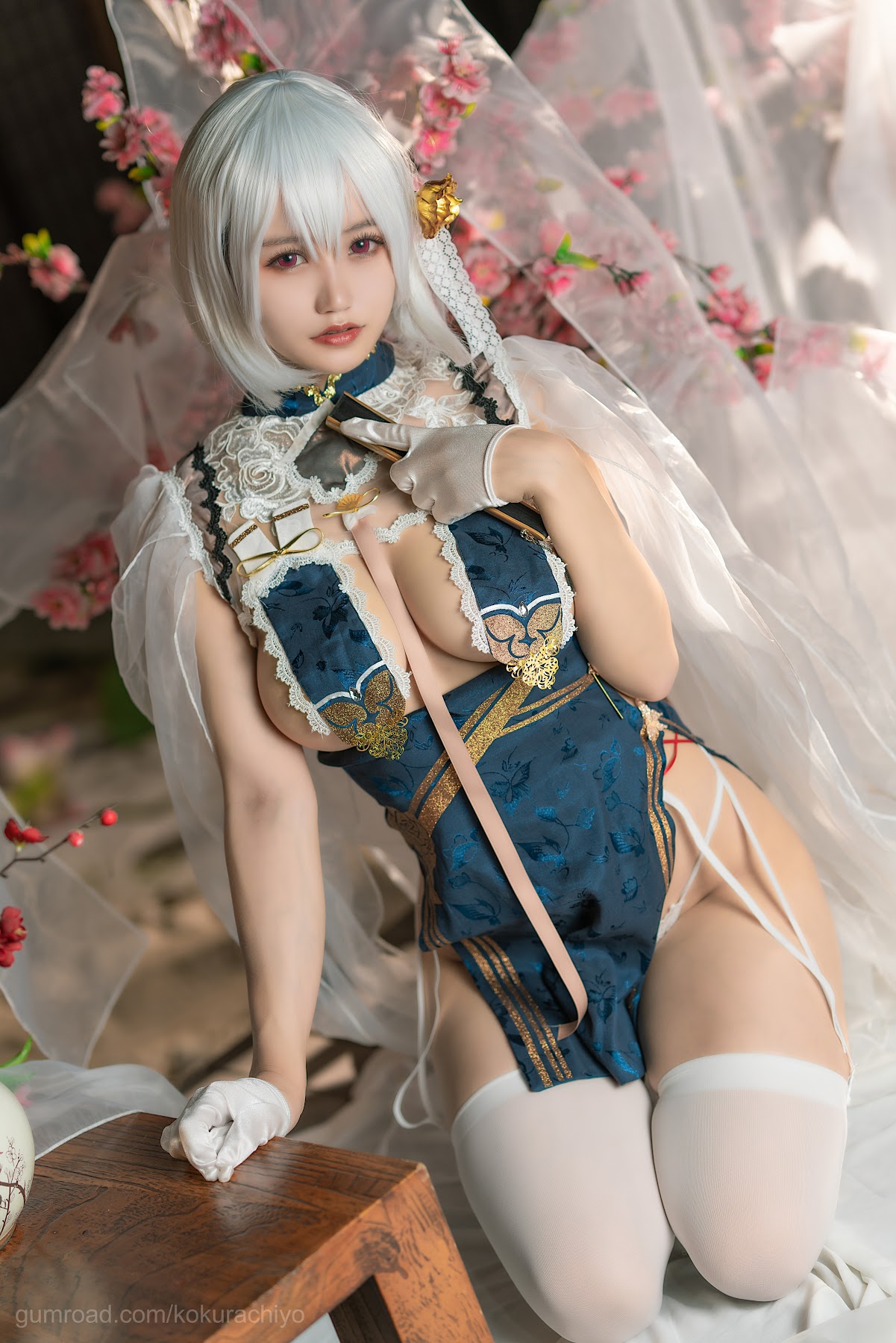 Coser@小仓千代w No.024 天狼星旗袍 - P13