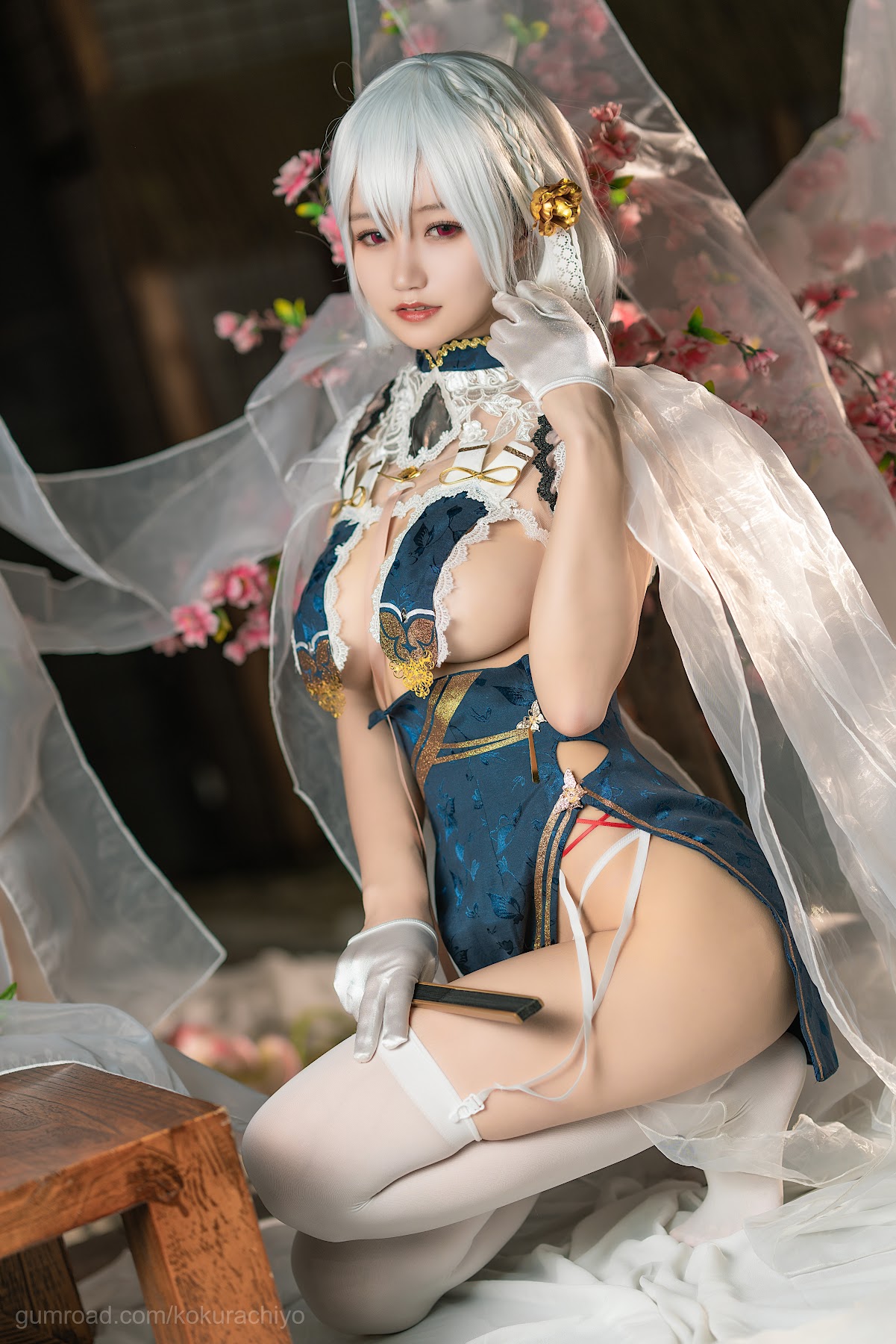 Coser@小仓千代w No.024 天狼星旗袍 - P14