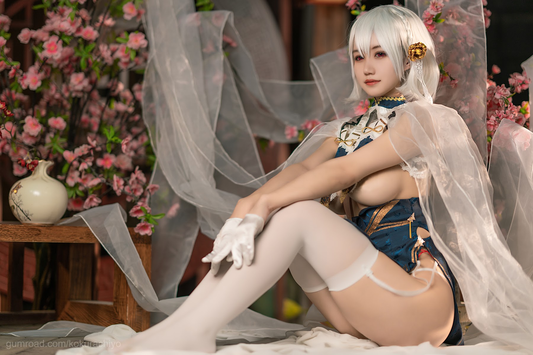 Coser@小仓千代w No.024 天狼星旗袍 - P19