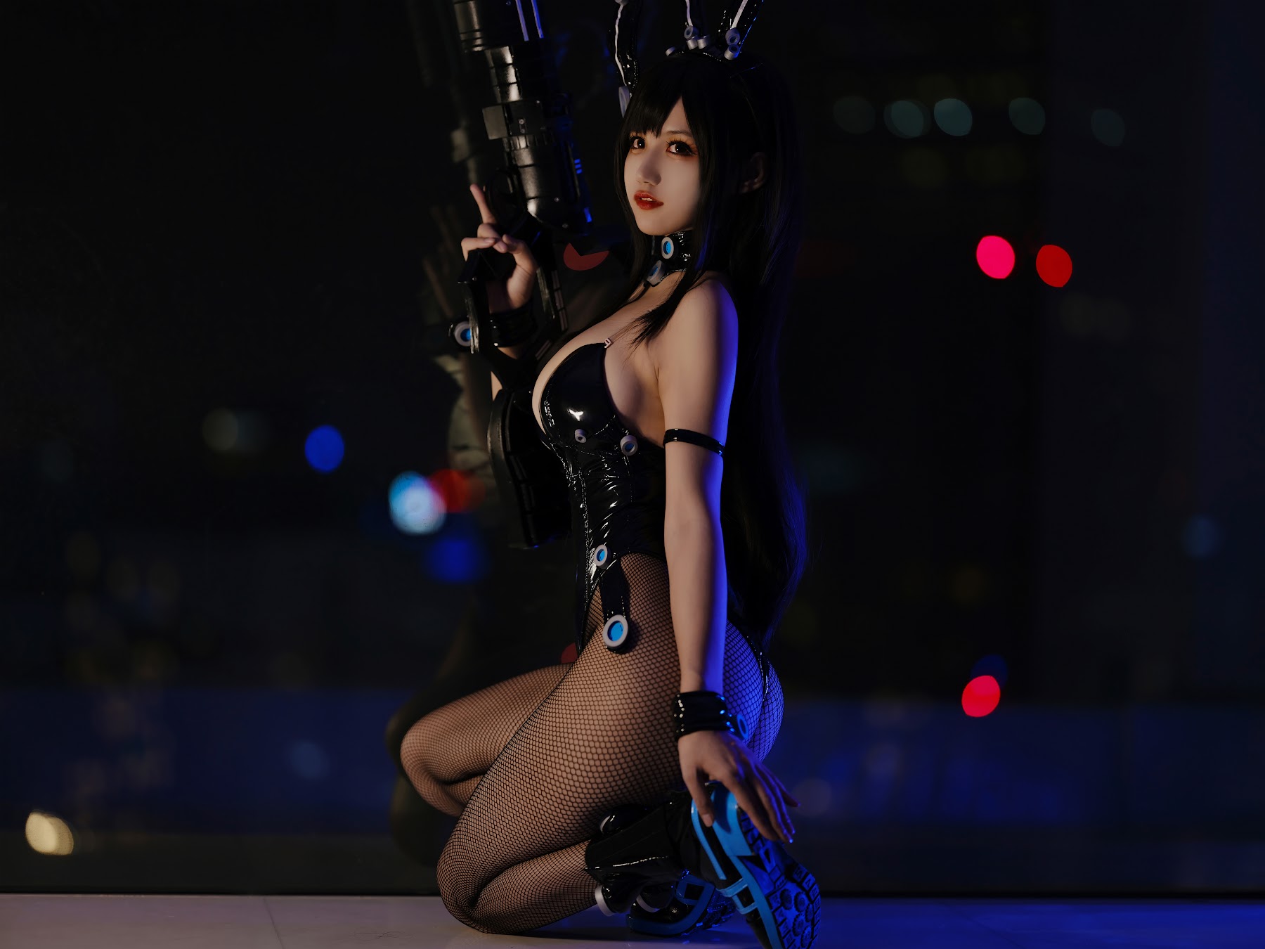 Coser@小仓千代w No.023 下平玲花兔女郎 - P2
