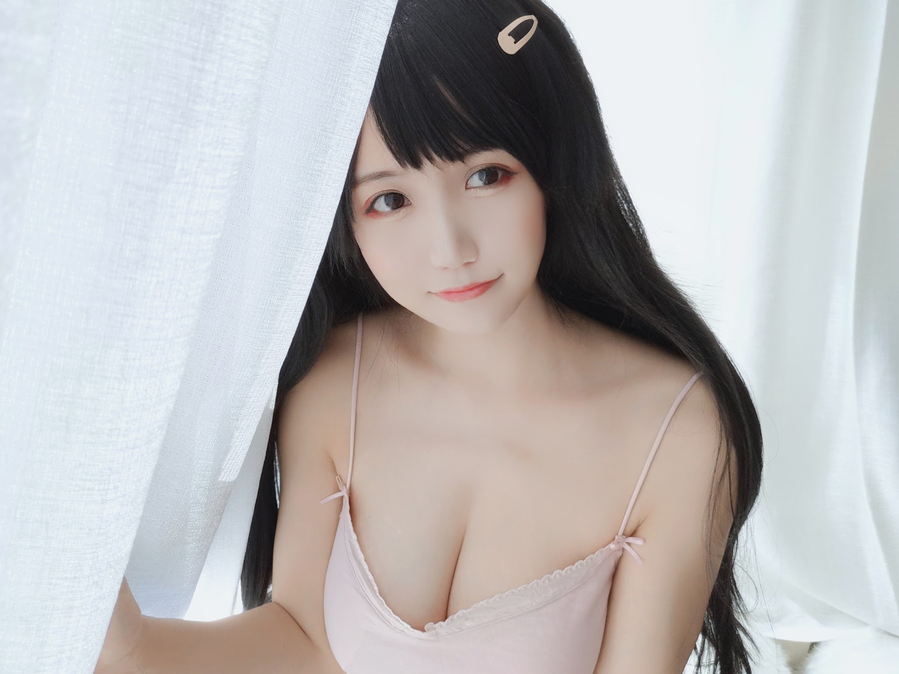 Coser@小仓千代w No.003 粉色吊带 - P23