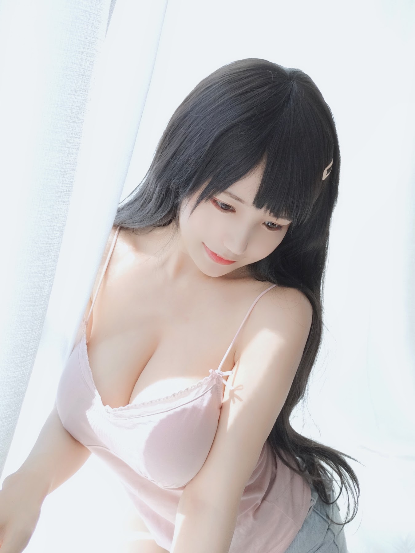 Coser@小仓千代w No.003 粉色吊带 - P27