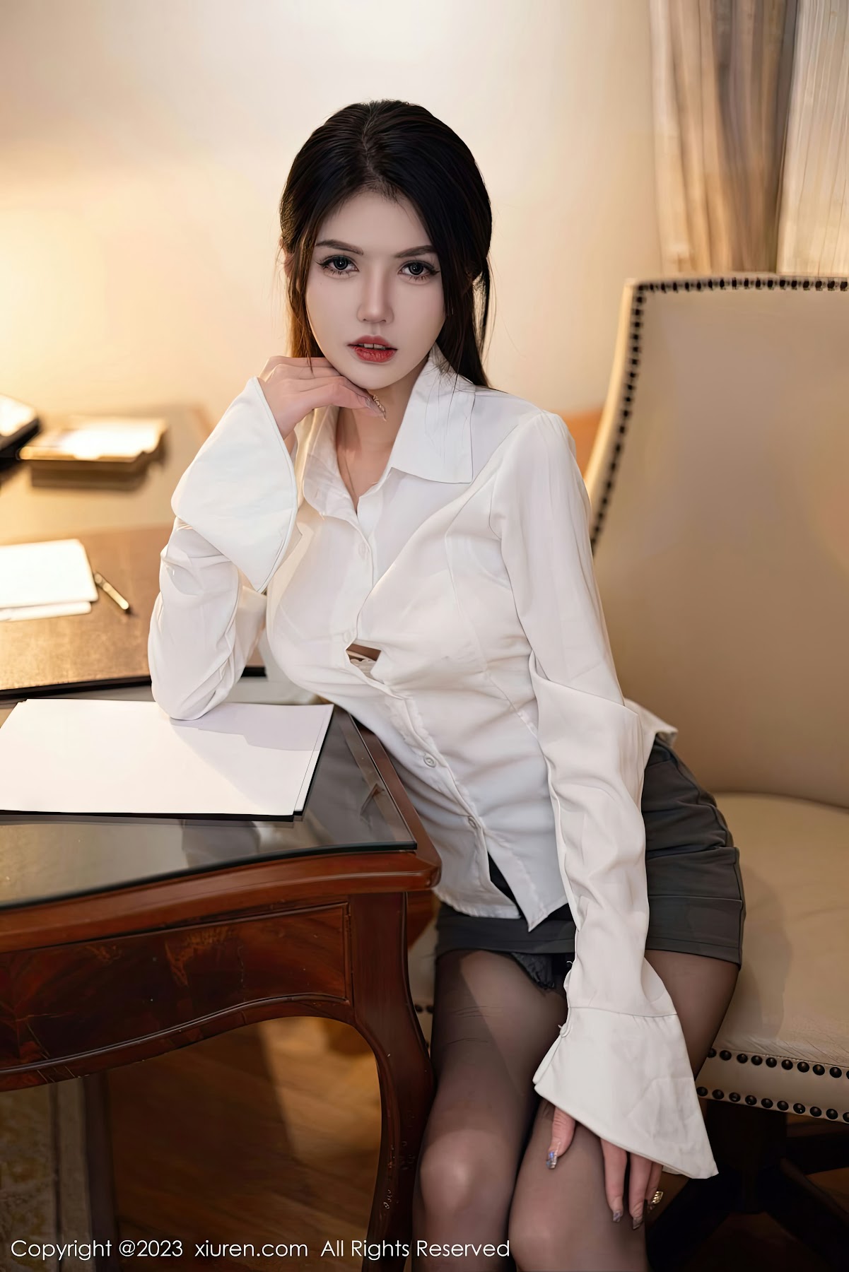 XIUREN No.6125 媛媛酱Belle - P1