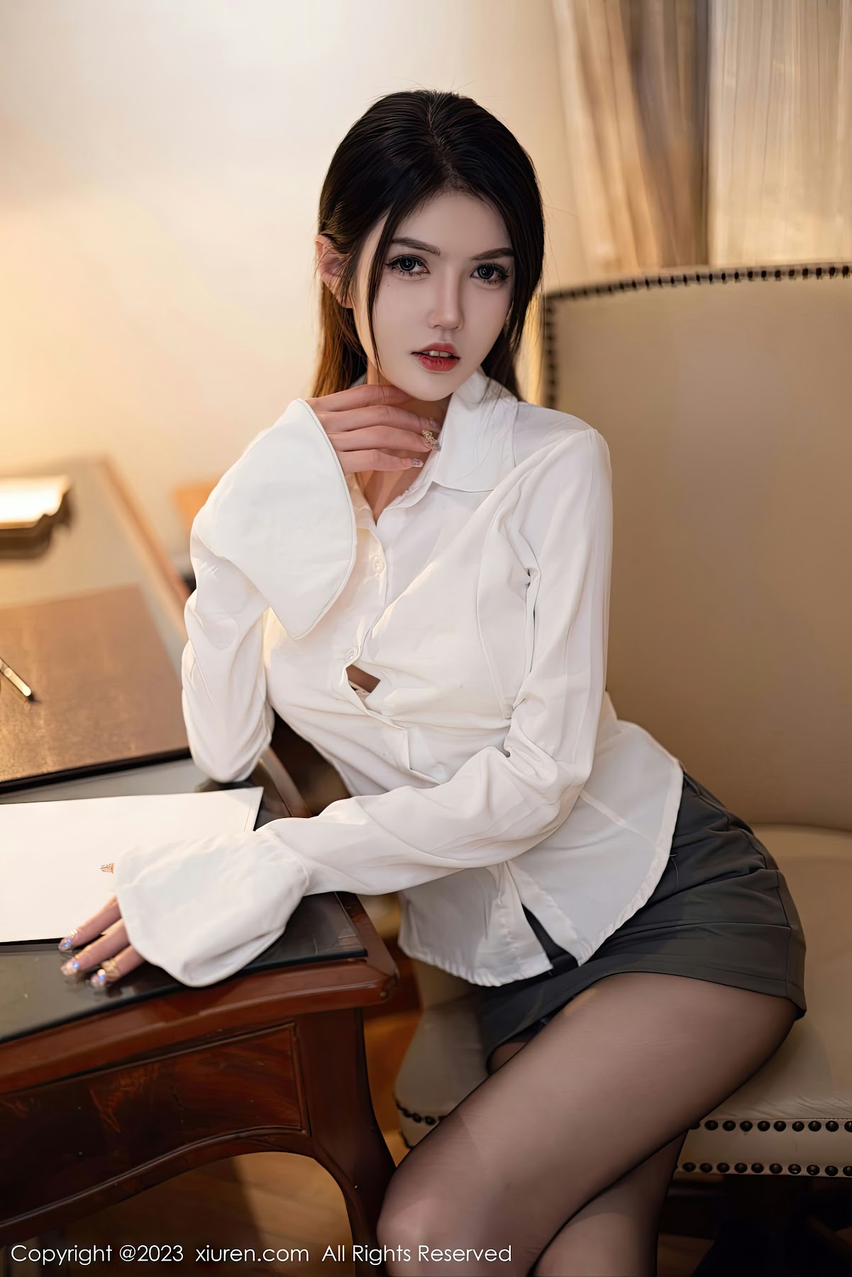 XIUREN No.6125 媛媛酱Belle - P2