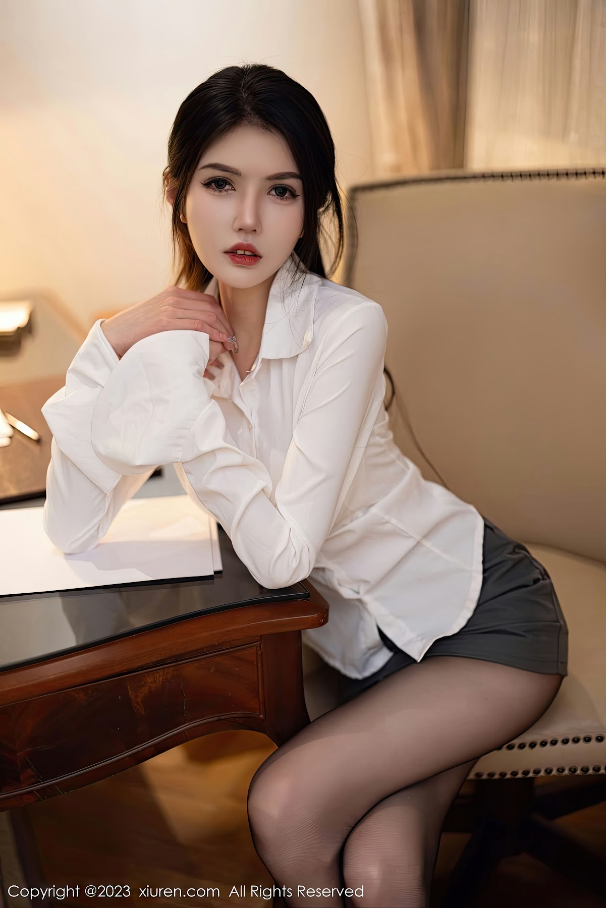 XIUREN No.6125 媛媛酱Belle - P5