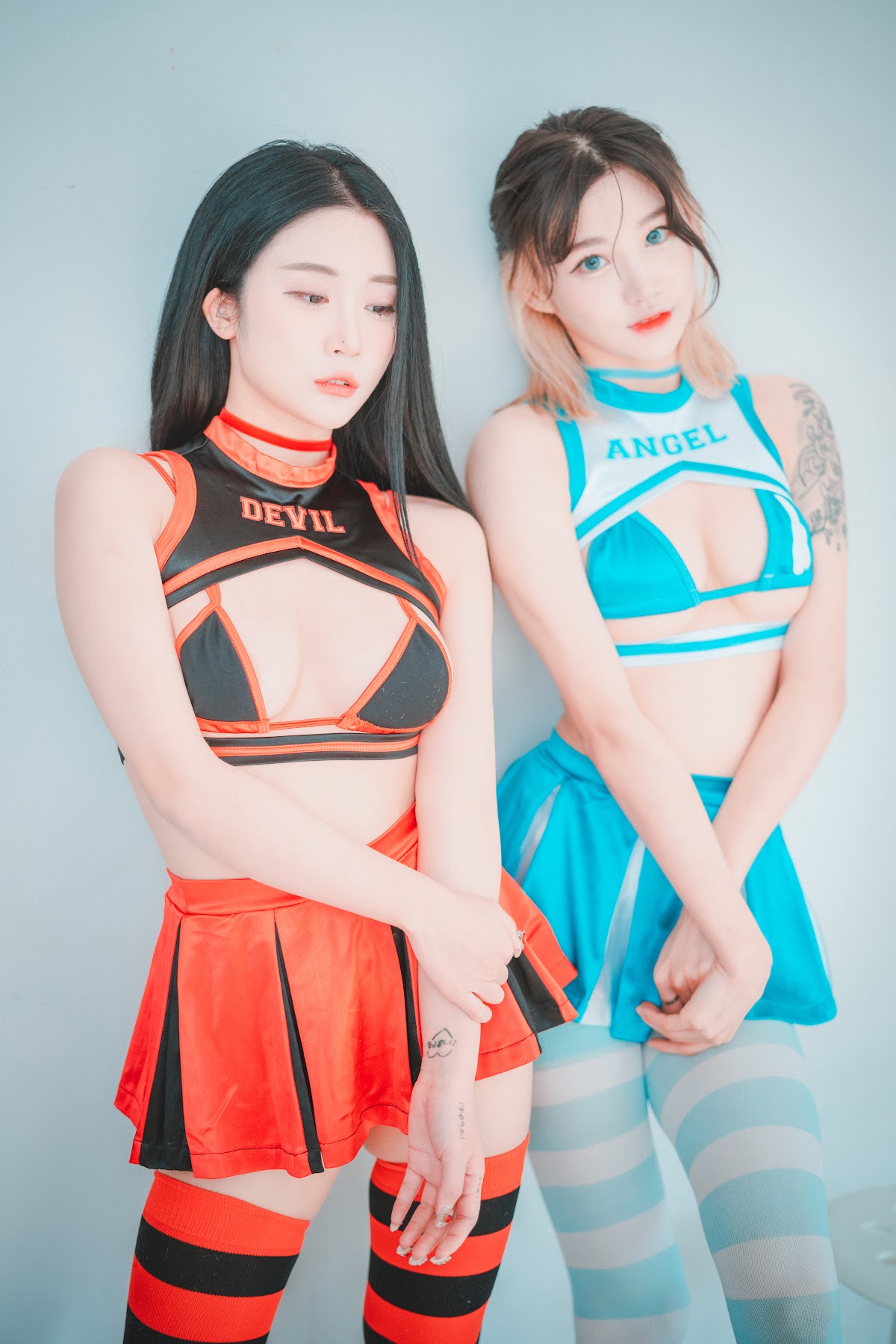 DJAWA Photo – Tae Ri (태리) & Bomi (보미) – Devil 666 & Angel 777 - P54