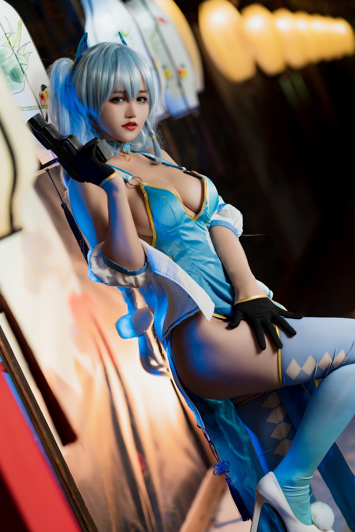 Coser@小仓千代w No.059 pa15旗袍 - P10