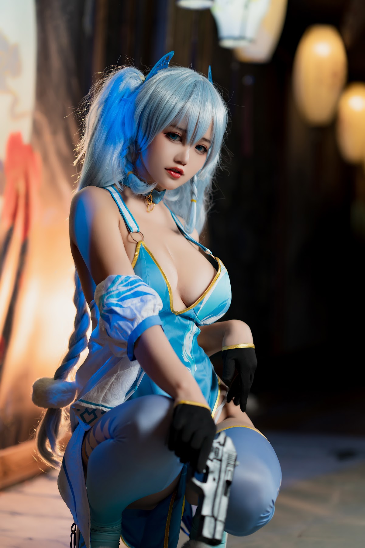 Coser@小仓千代w No.059 pa15旗袍 - P12