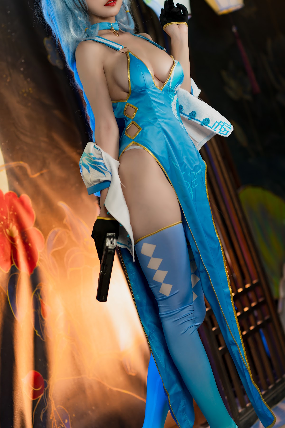 Coser@小仓千代w No.059 pa15旗袍 - P13