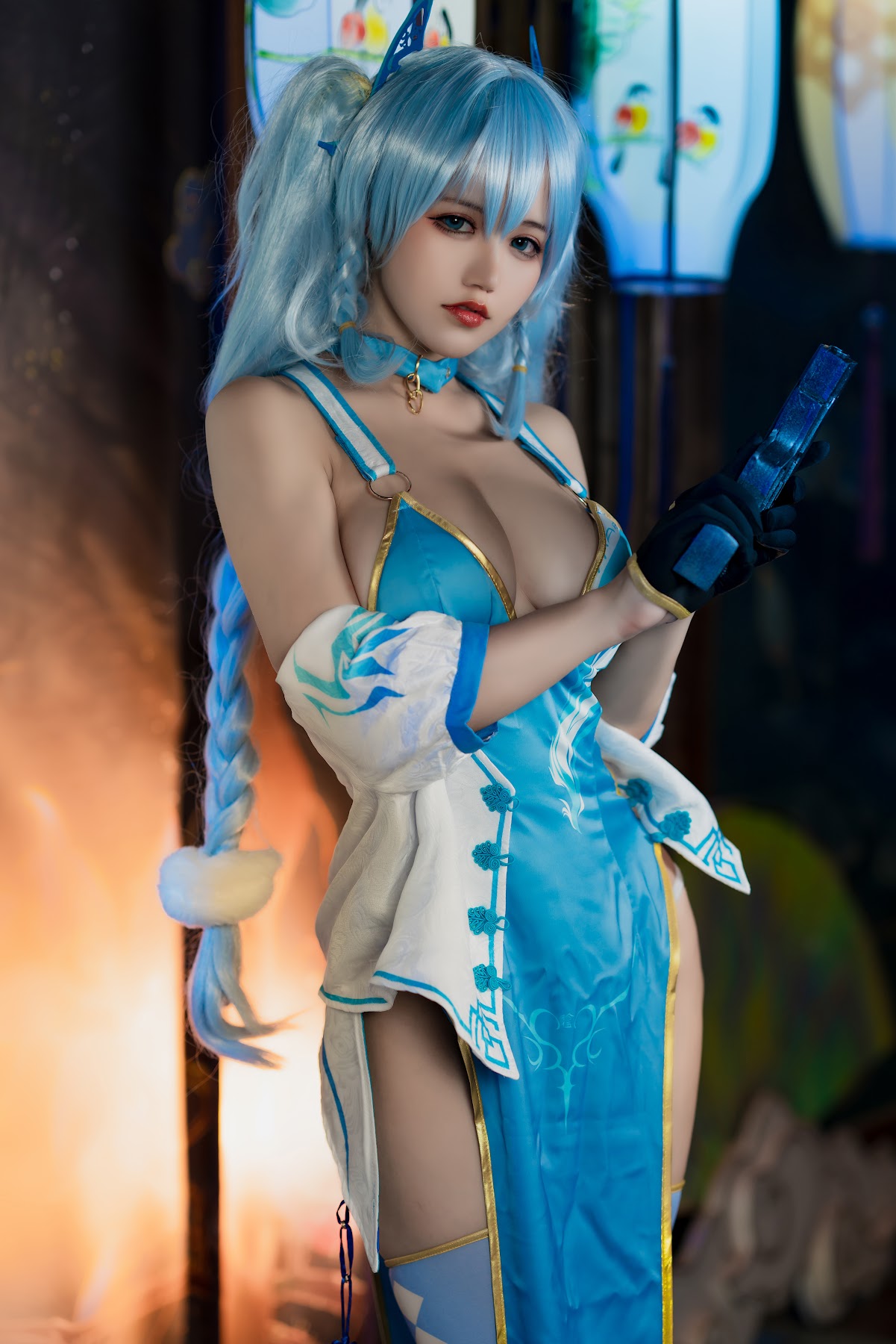 Coser@小仓千代w No.059 pa15旗袍 - P14
