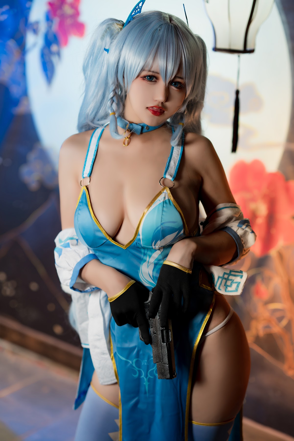 Coser@小仓千代w No.059 pa15旗袍 - P17