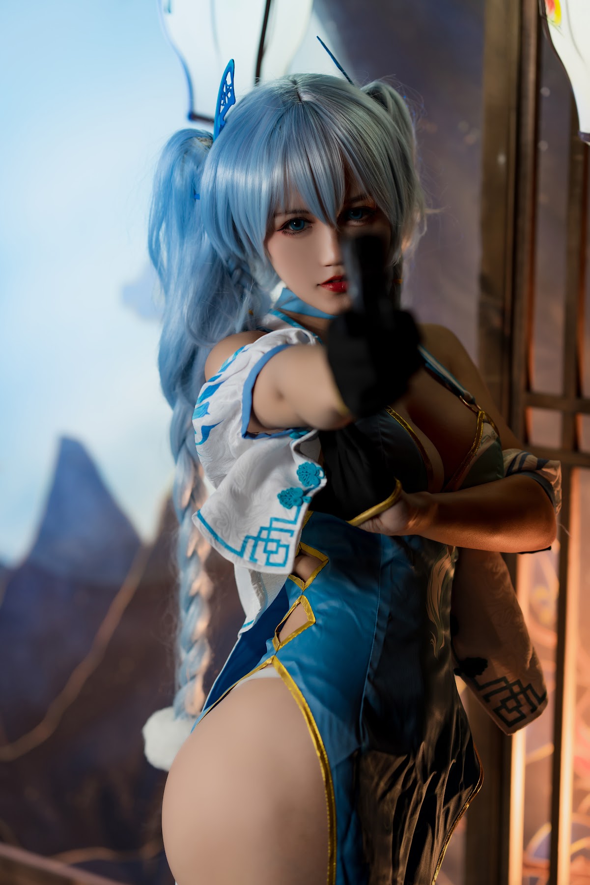 Coser@小仓千代w No.059 pa15旗袍 - P18