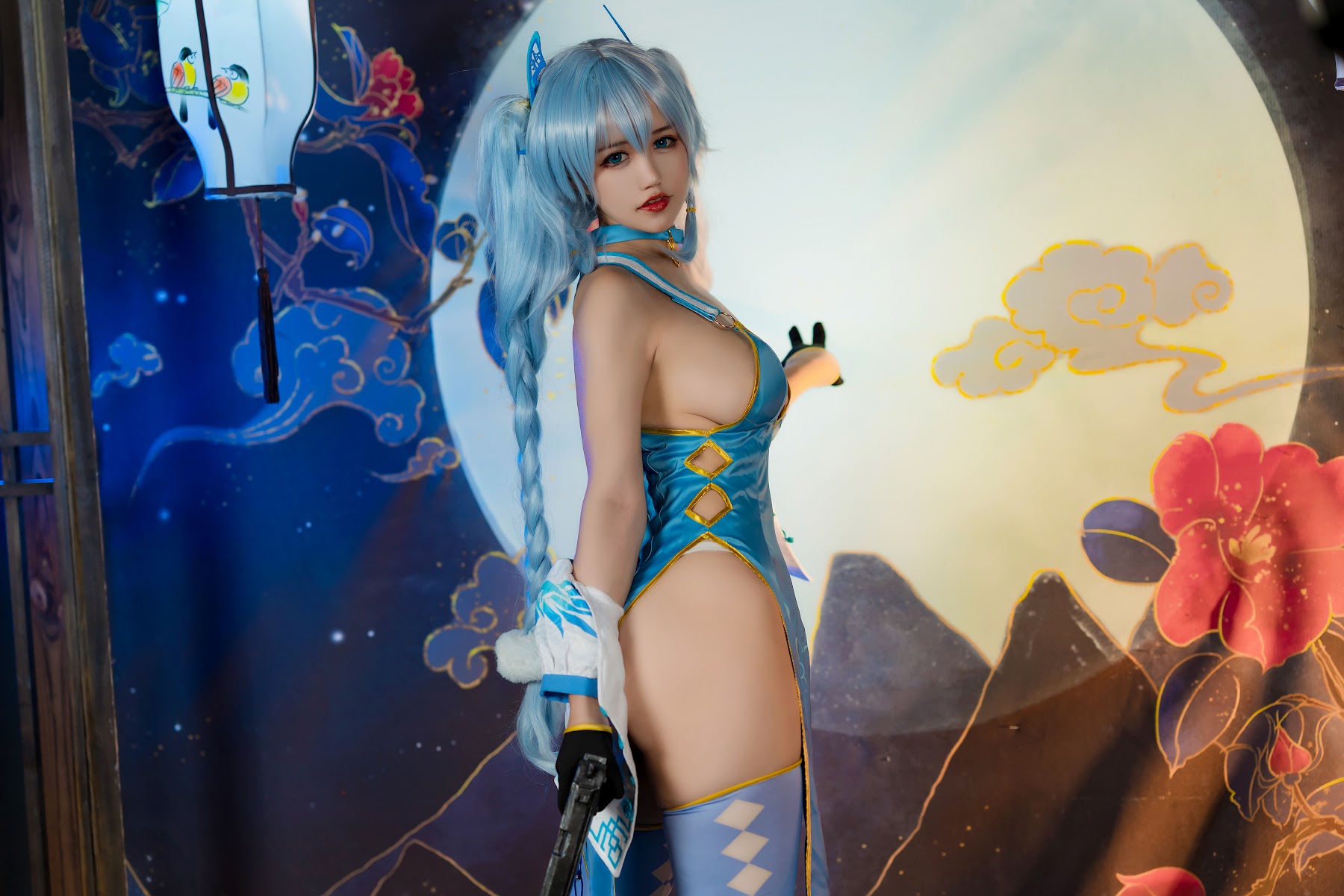 Coser@小仓千代w No.059 pa15旗袍 - P1