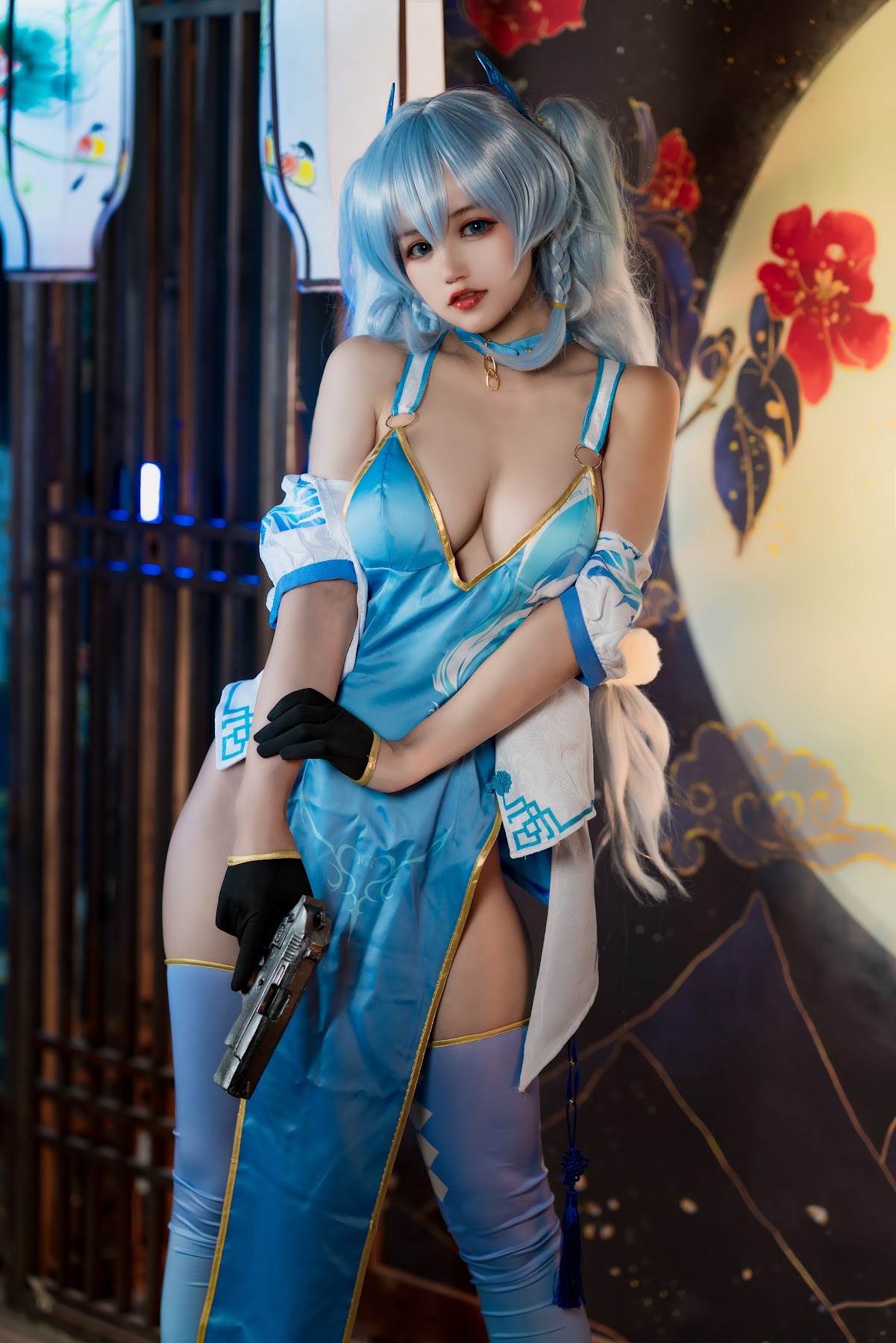 Coser@小仓千代w No.059 pa15旗袍 - P6