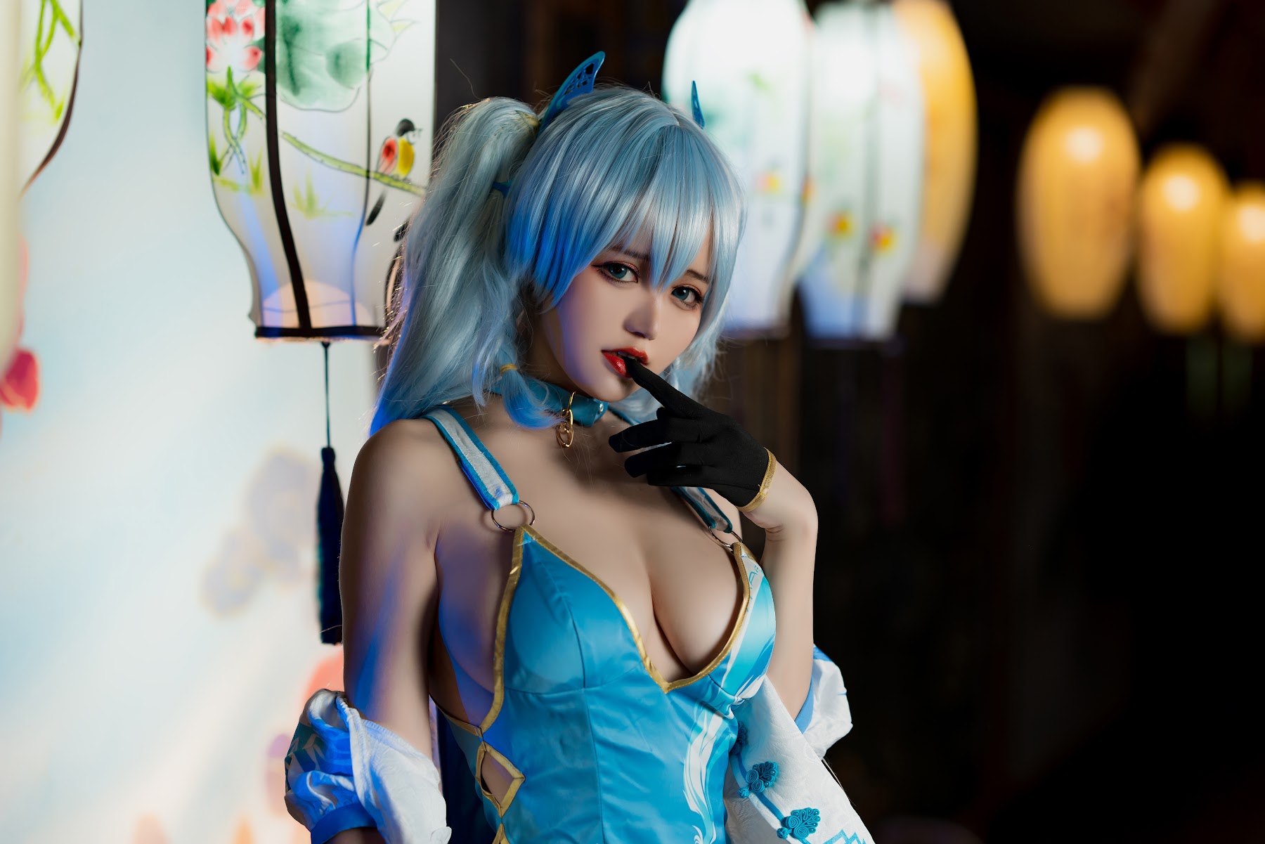 Coser@小仓千代w No.059 pa15旗袍 - P8