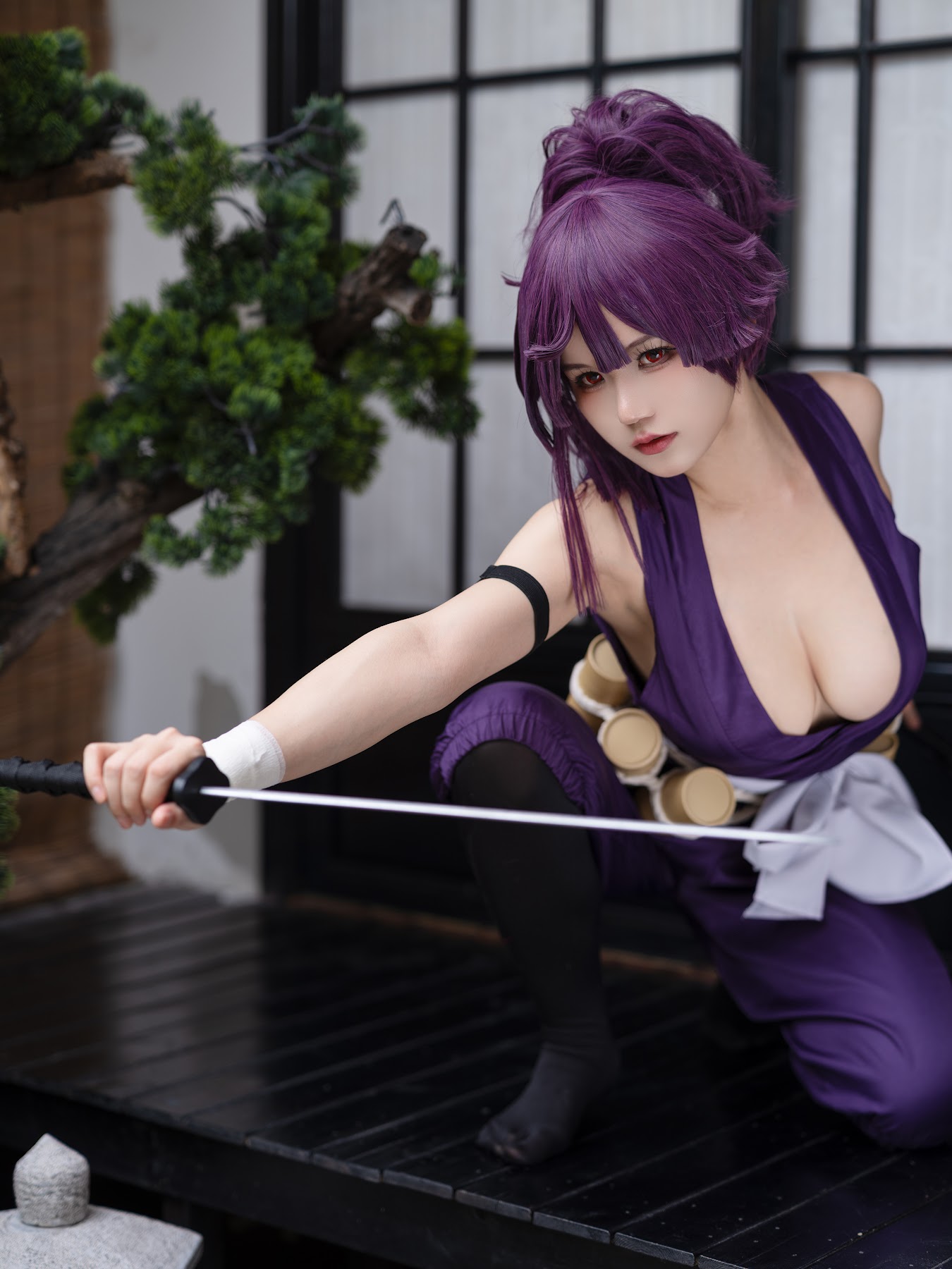 Coser@小仓千代w No.060 Yuzuriha 地狱楽 杠 - P11