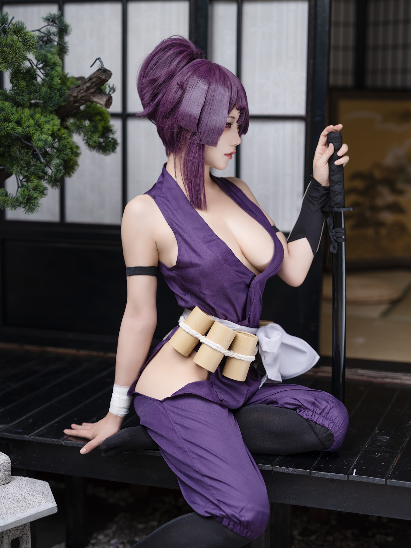 Coser@小仓千代w No.060 Yuzuriha 地狱楽 杠 - P12
