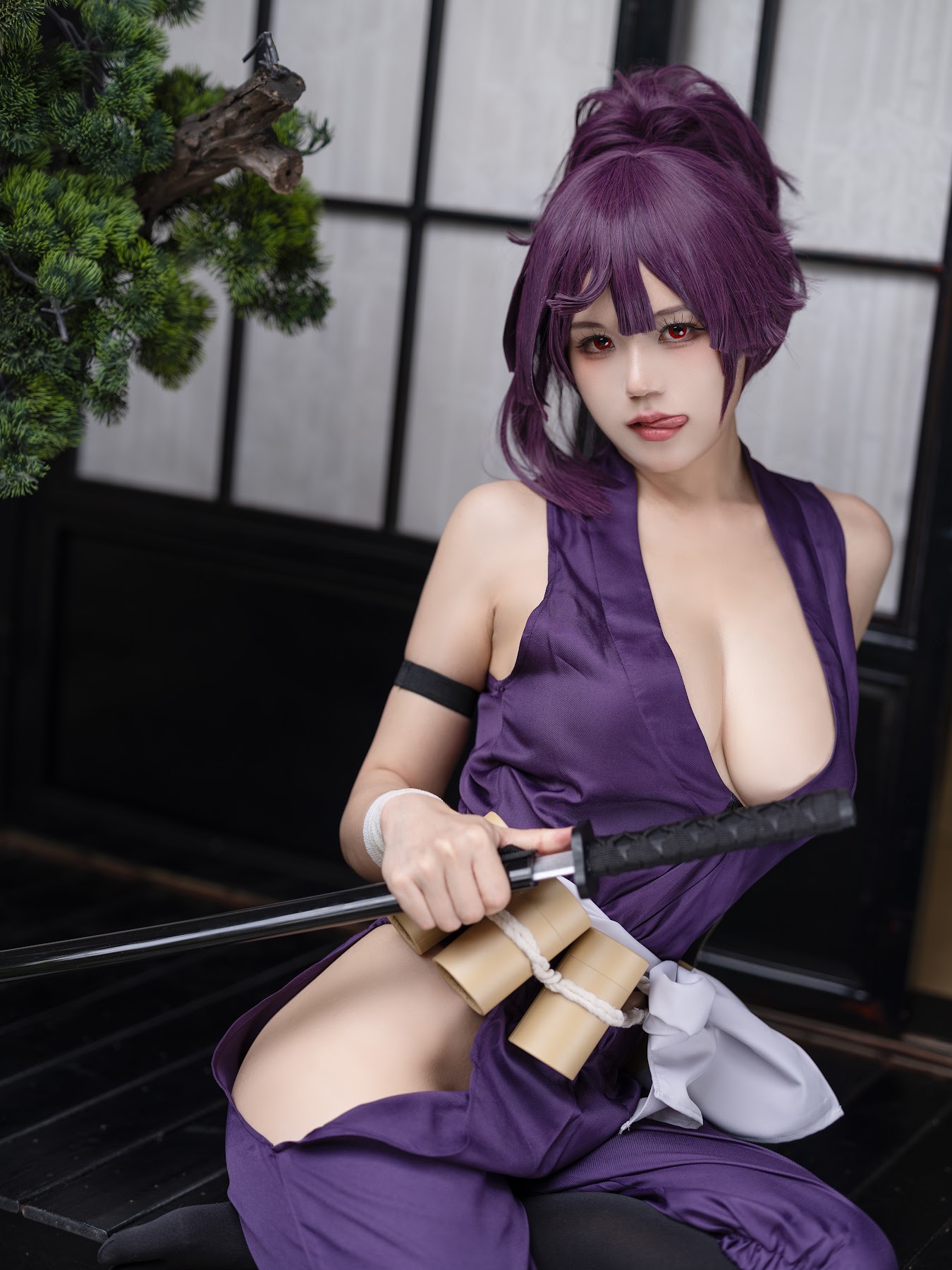 Coser@小仓千代w No.060 Yuzuriha 地狱楽 杠 - P13