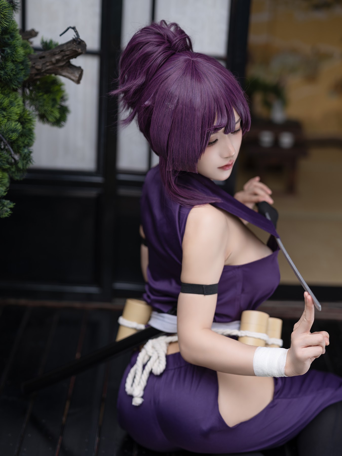 Coser@小仓千代w No.060 Yuzuriha 地狱楽 杠 - P14