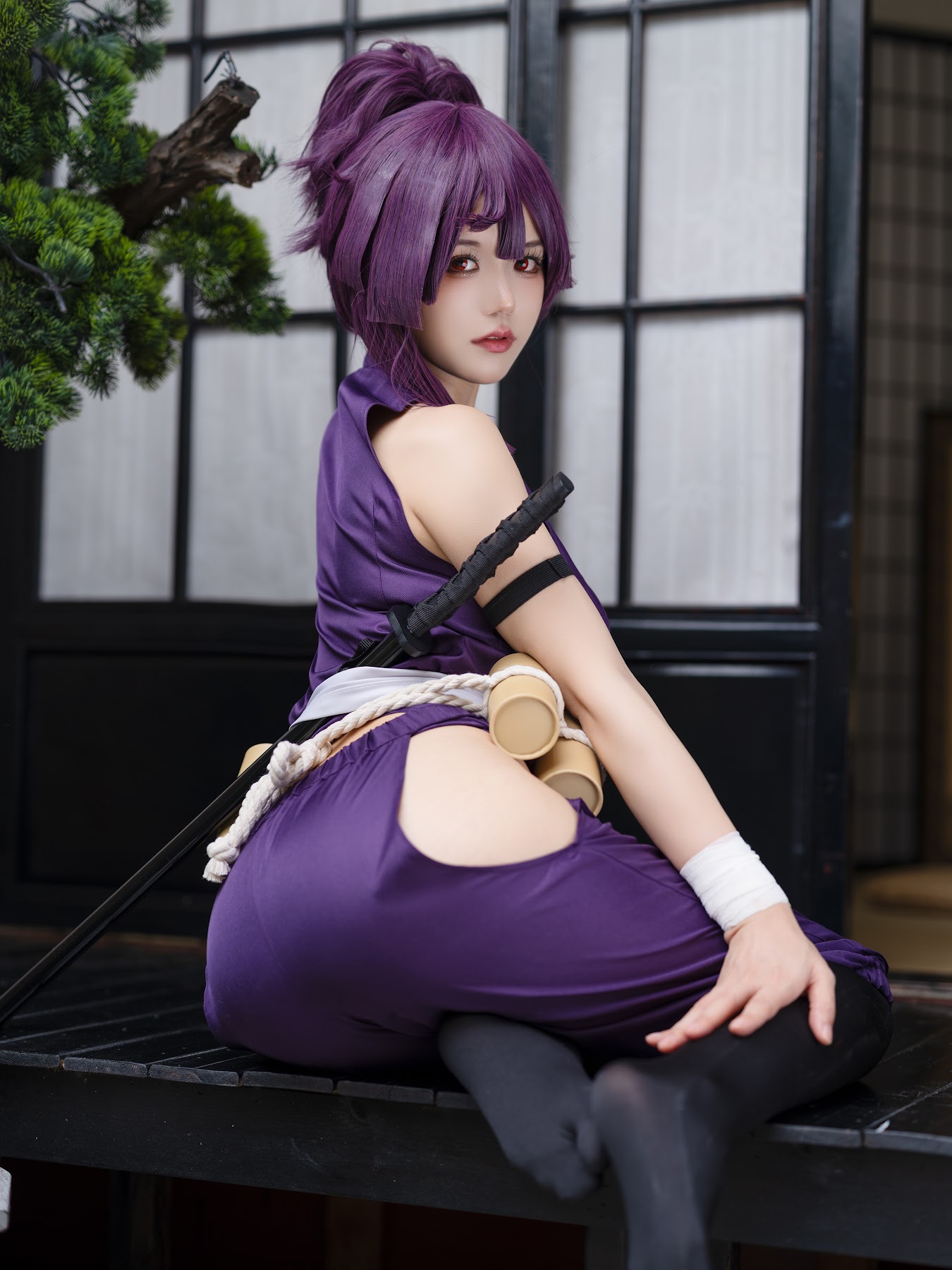 Coser@小仓千代w No.060 Yuzuriha 地狱楽 杠 - P15