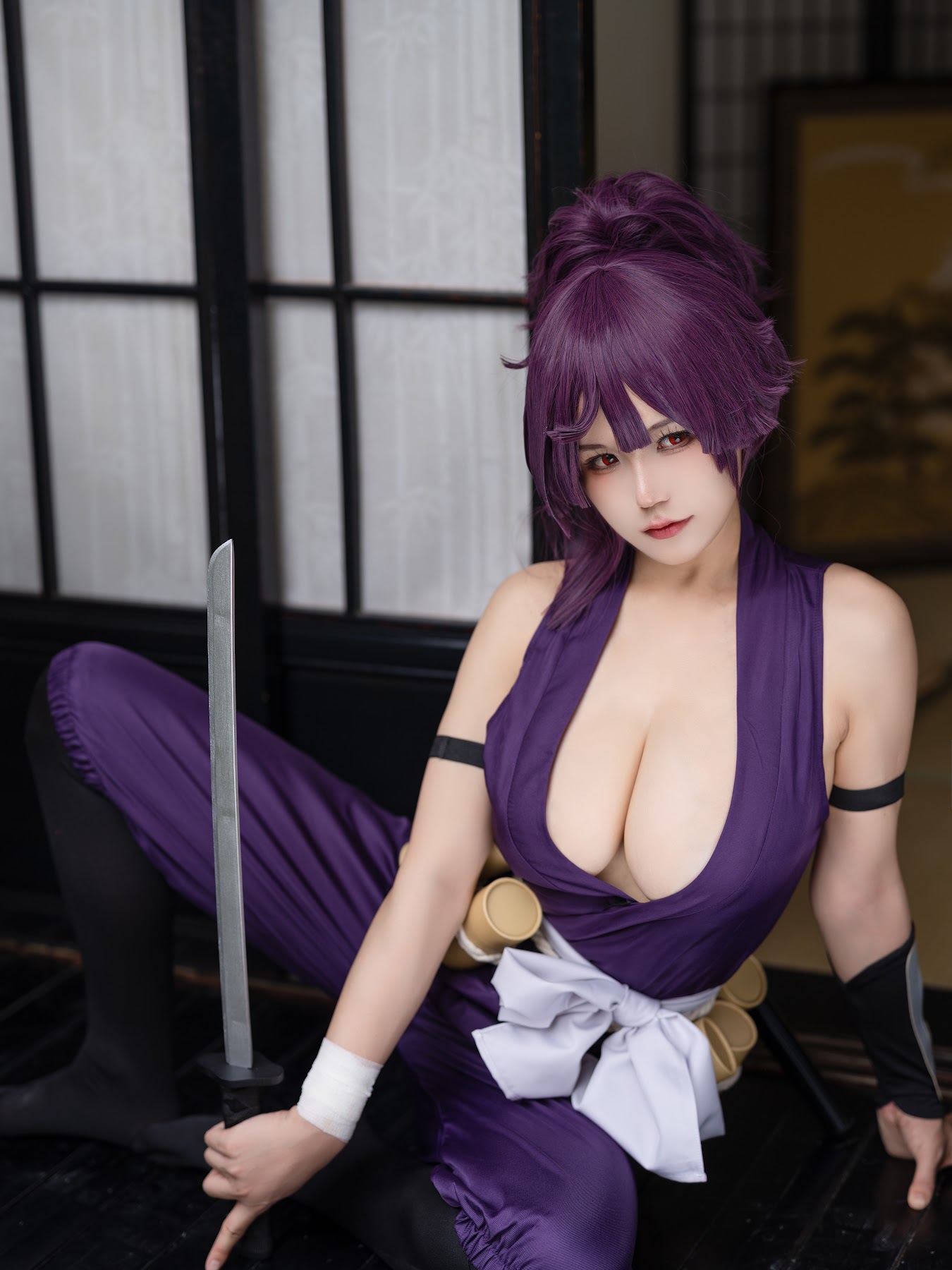 Coser@小仓千代w No.060 Yuzuriha 地狱楽 杠 - P16