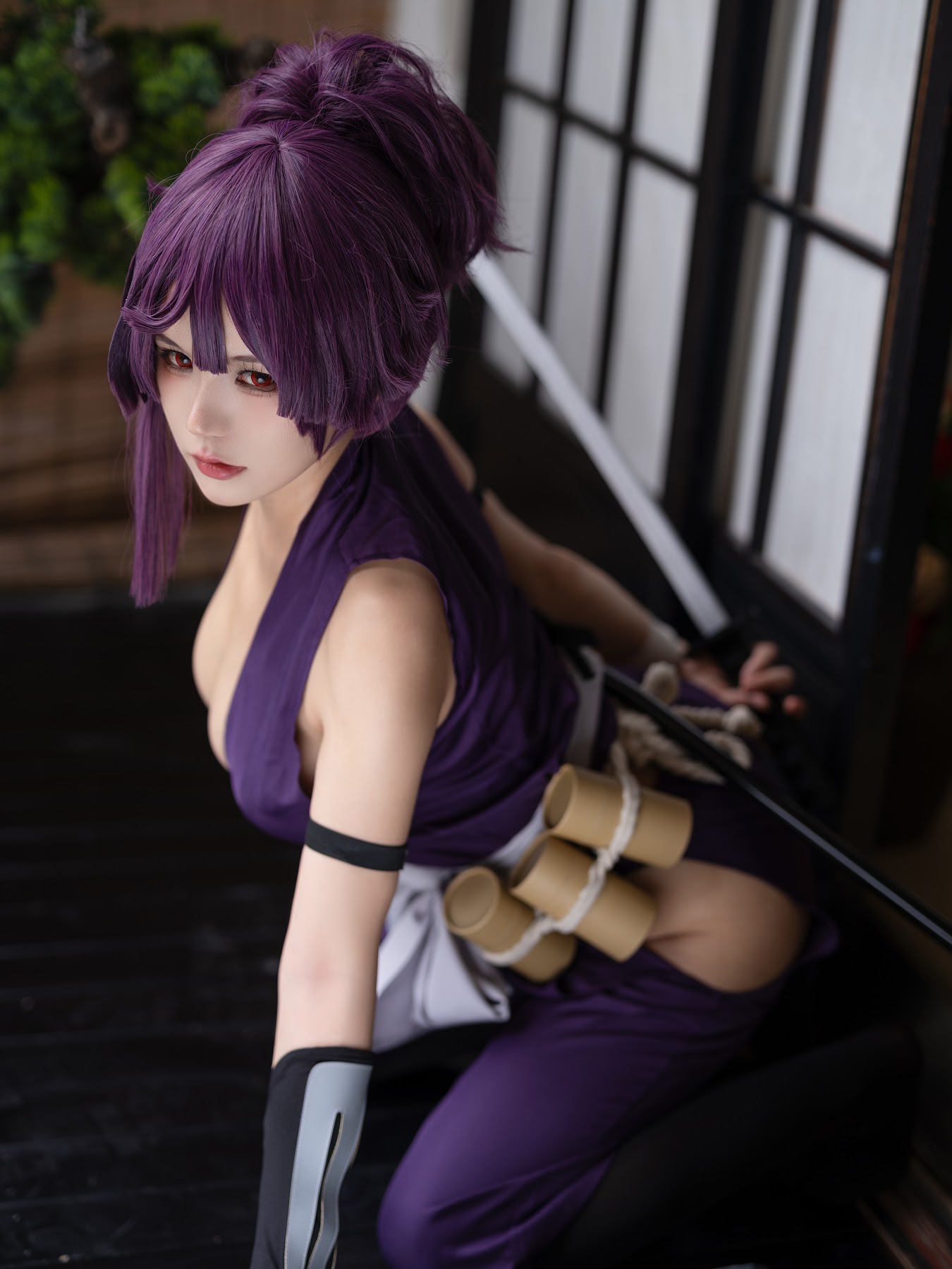 Coser@小仓千代w No.060 Yuzuriha 地狱楽 杠 - P18