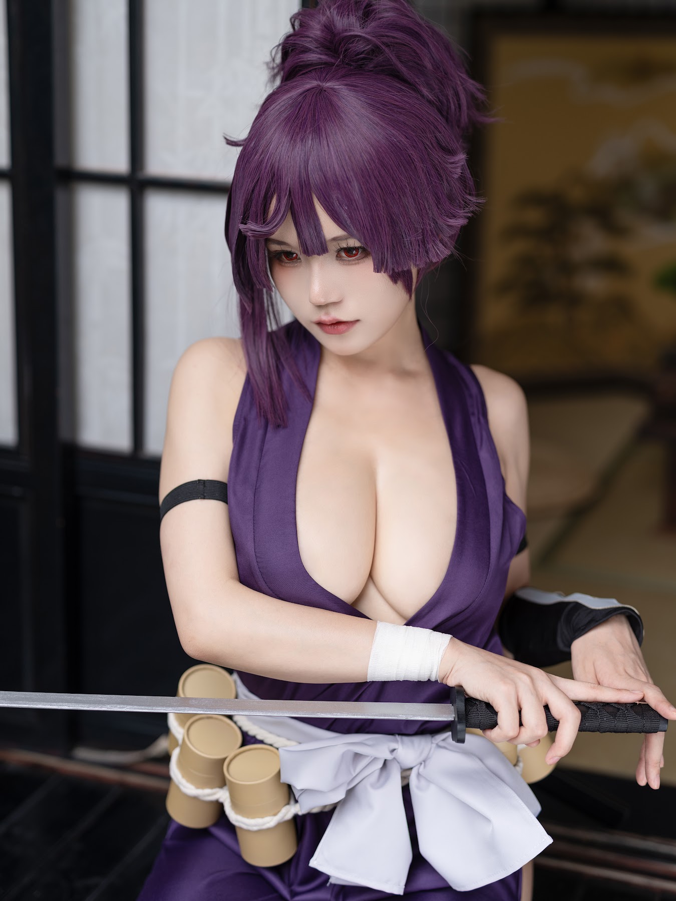 Coser@小仓千代w No.060 Yuzuriha 地狱楽 杠 - P19