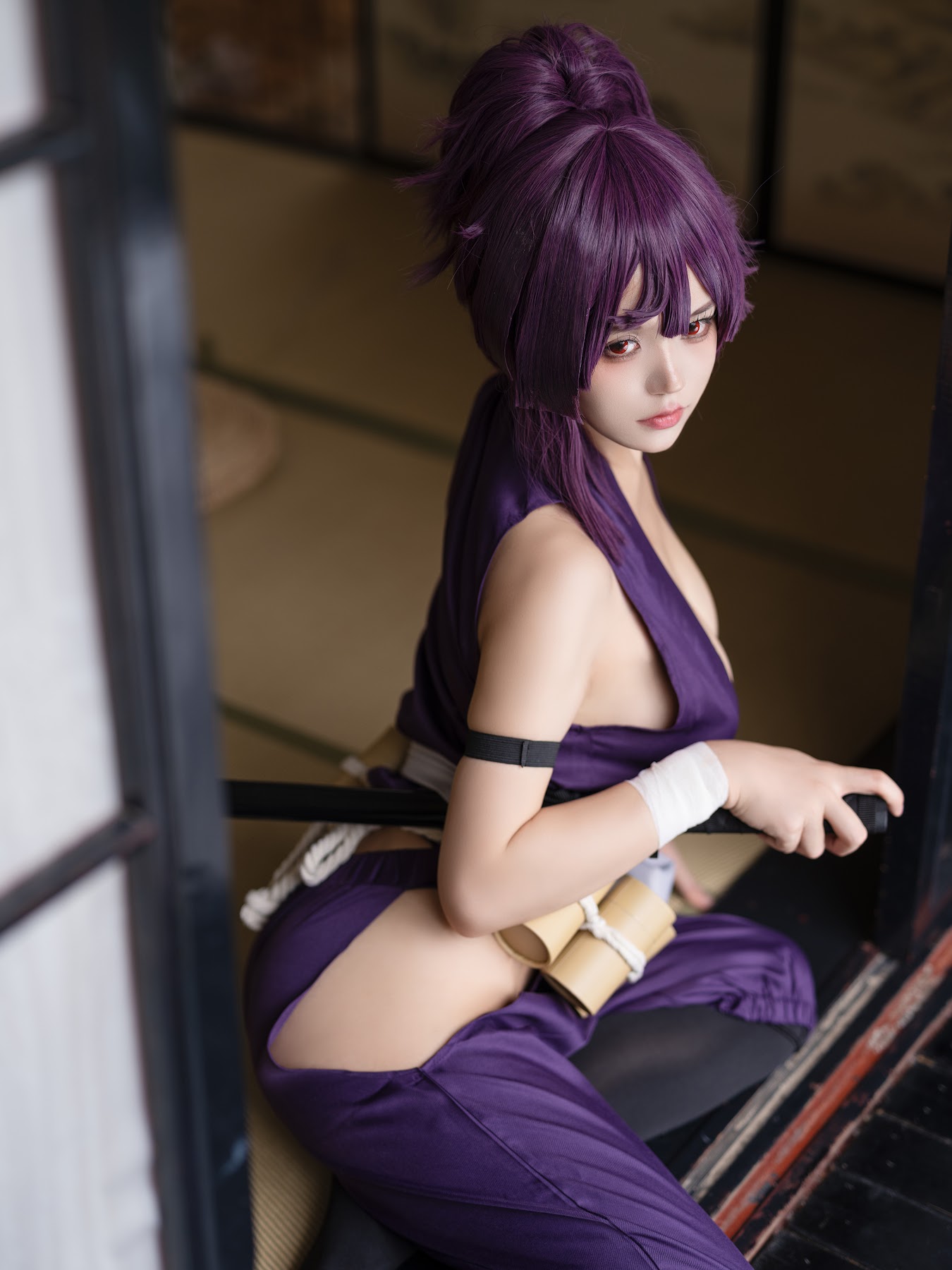 Coser@小仓千代w No.060 Yuzuriha 地狱楽 杠 - P23