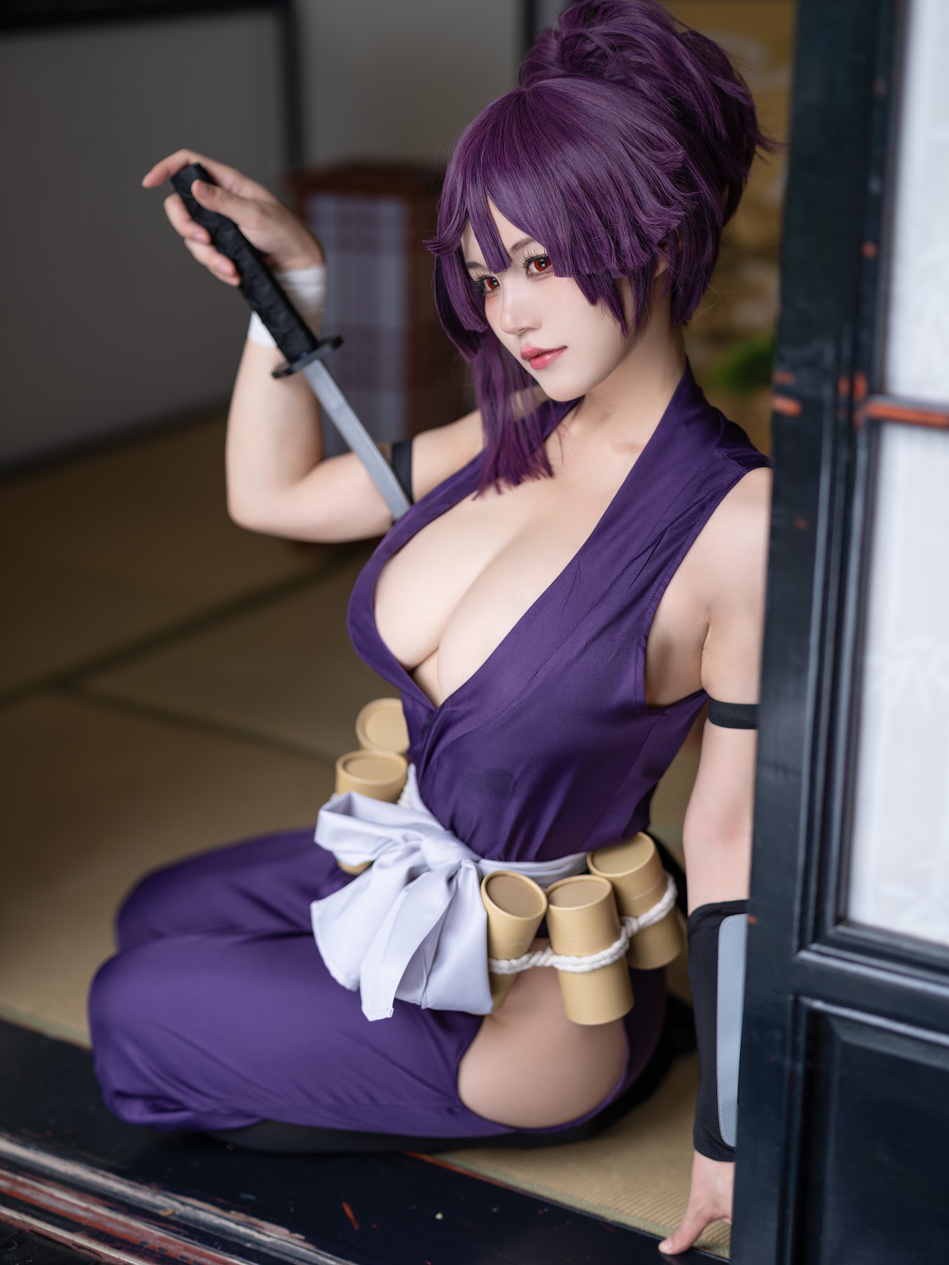 Coser@小仓千代w No.060 Yuzuriha 地狱楽 杠 - P25