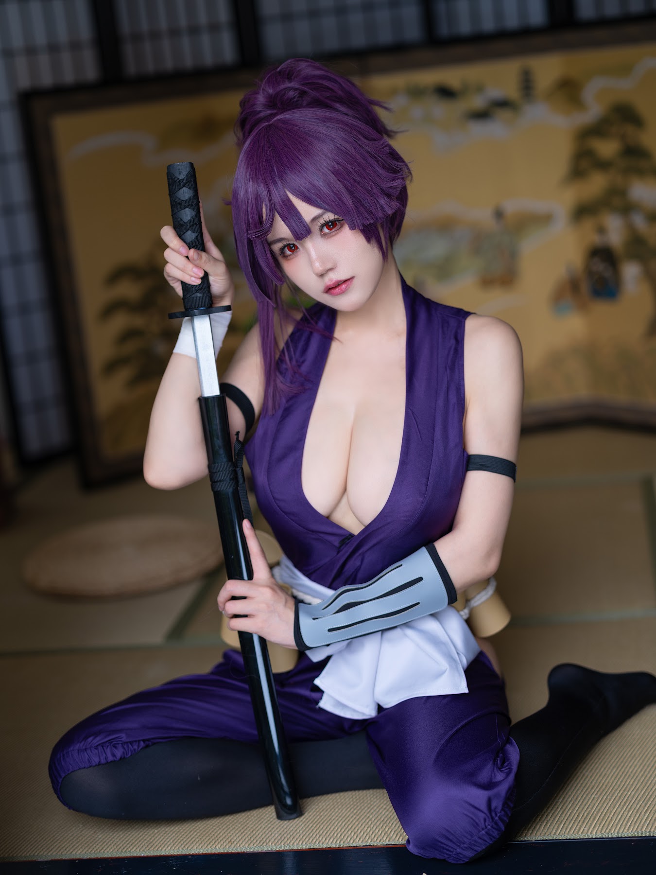 Coser@小仓千代w No.060 Yuzuriha 地狱楽 杠 - P26