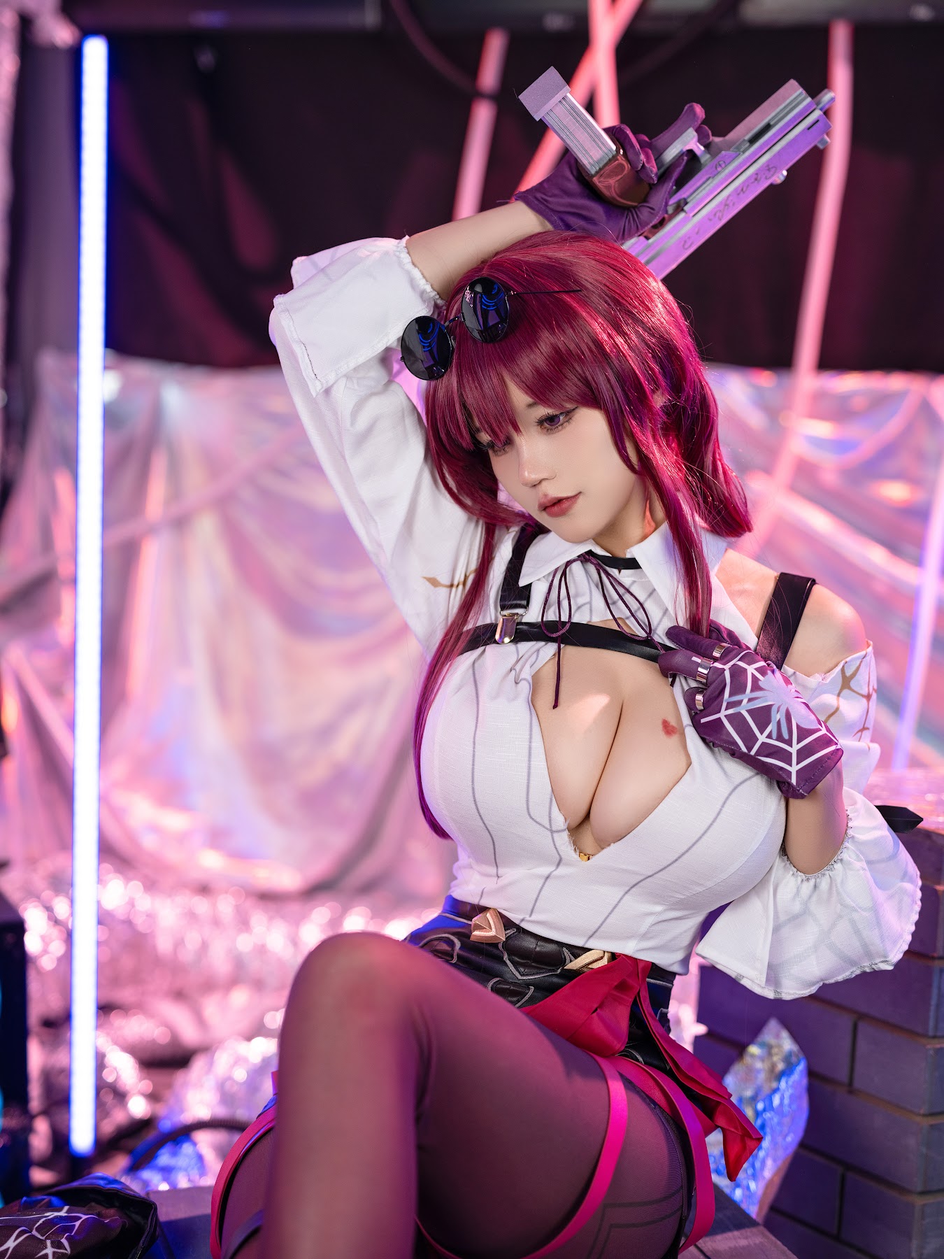 Coser@小仓千代w No.062 Kafka HSR 卡芙卡 - P16