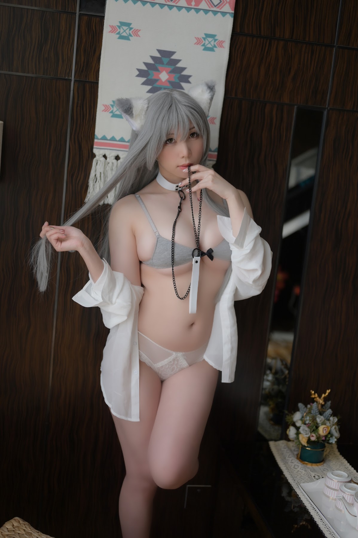 Coser@Kano Nozomi (鹿野希) – 猫内衣 - P41