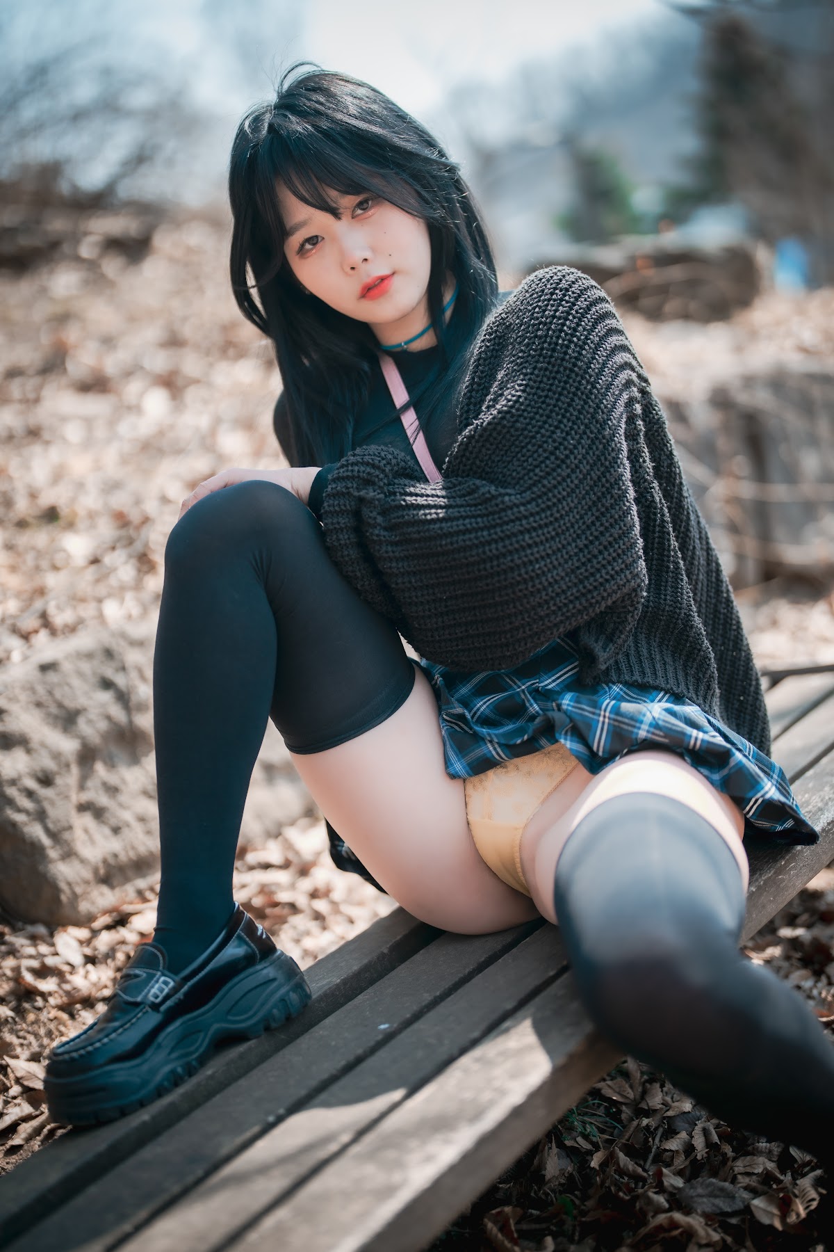 DJAWA Photo – Zia (지아) – Early Spring Walk in March - P4