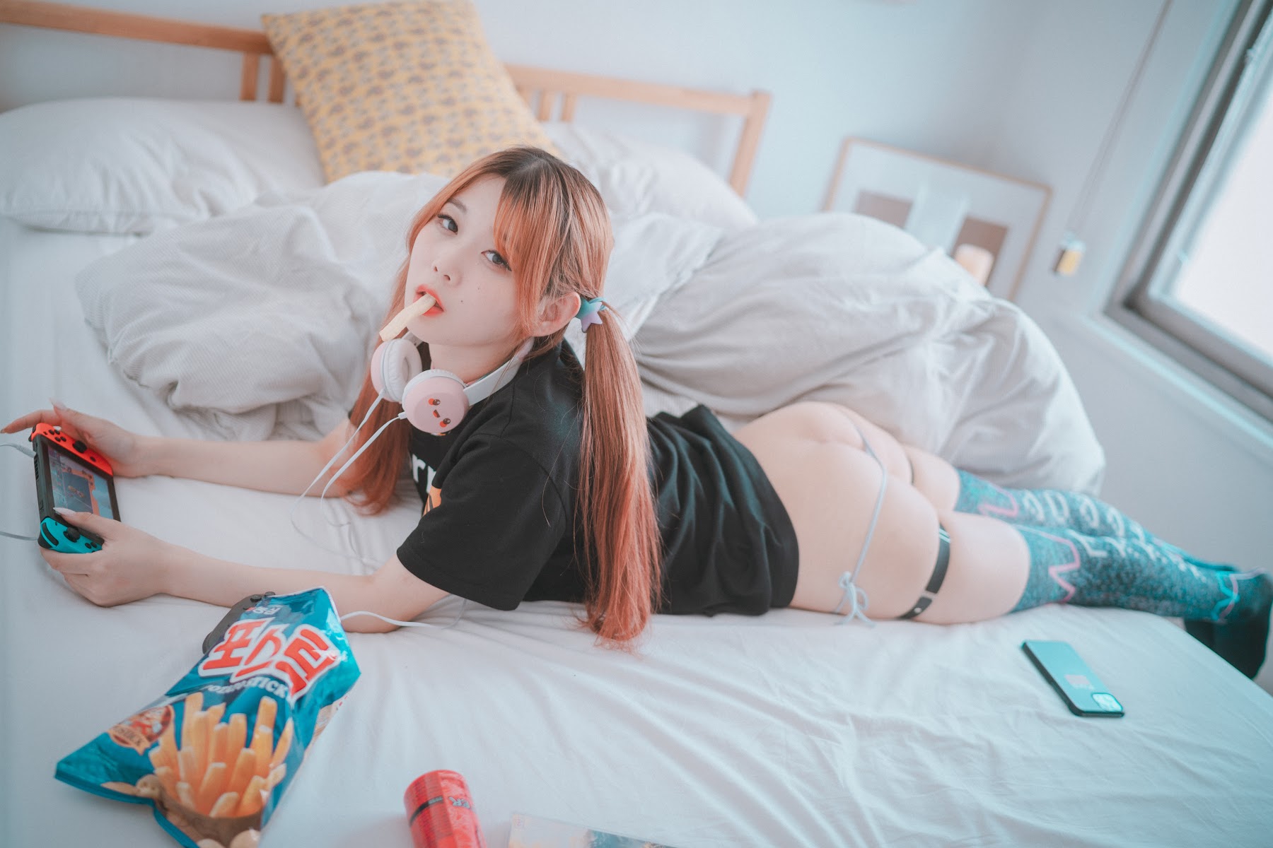 DJAWA Photo – Zia (지아) – Porn Hub Girl (Black ver) - P15