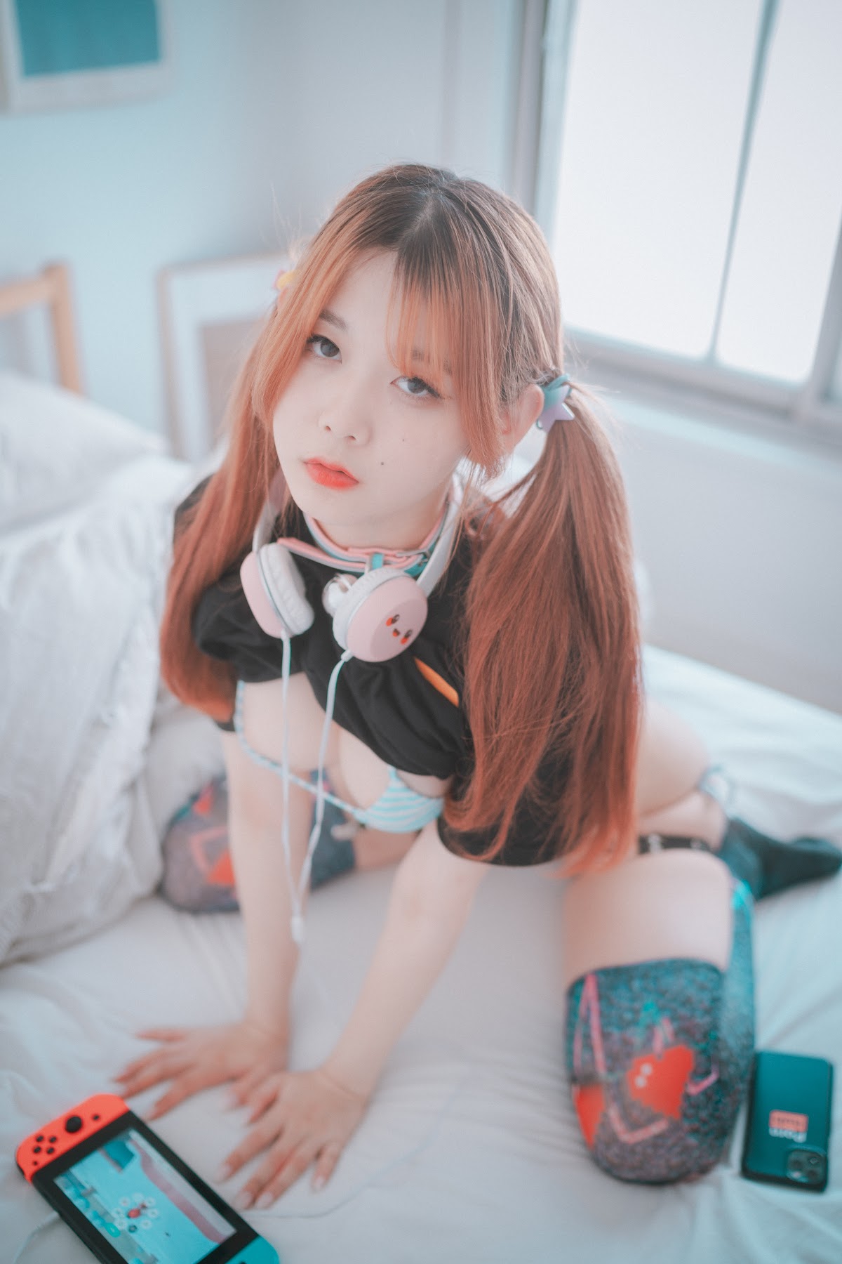 DJAWA Photo – Zia (지아) – Porn Hub Girl (Black ver) - P22