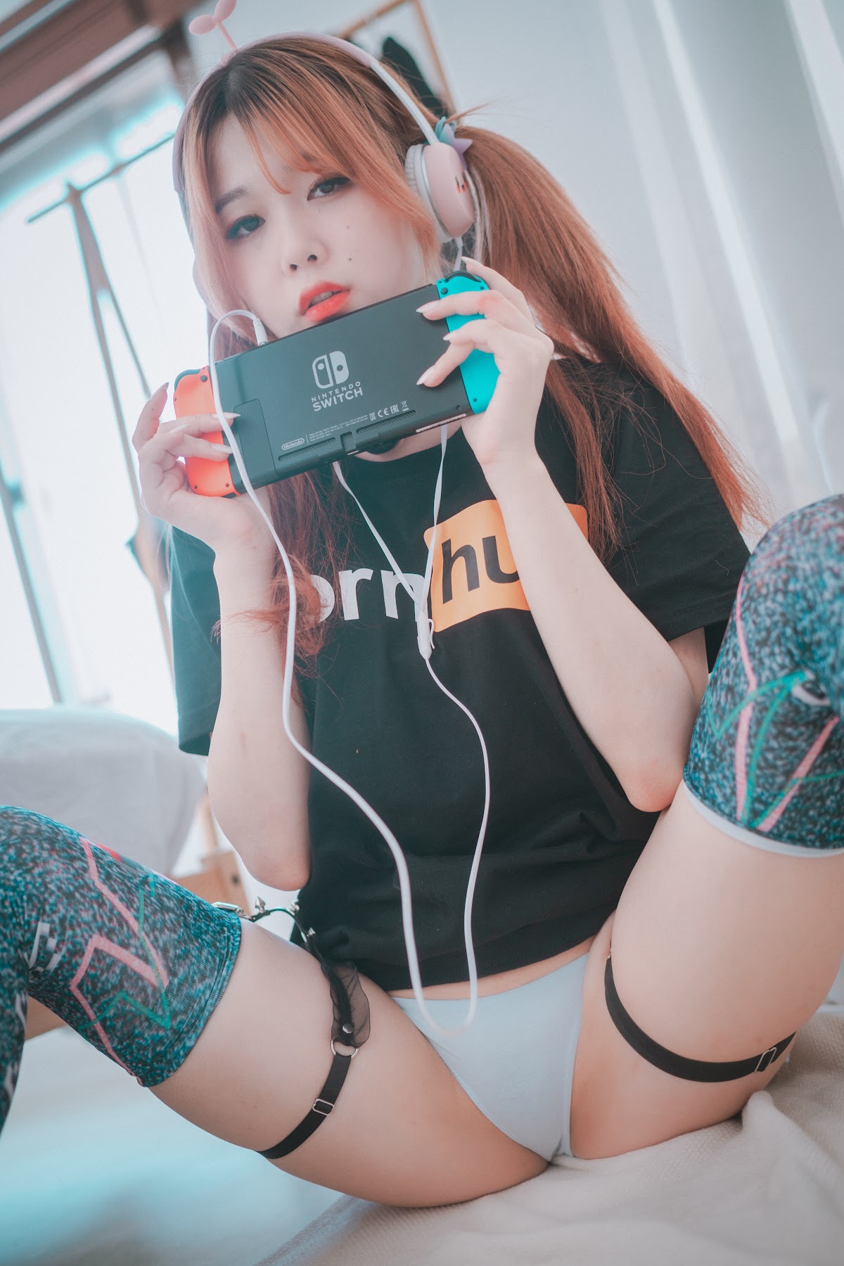 DJAWA Photo – Zia (지아) – Porn Hub Girl (Black ver) - P5